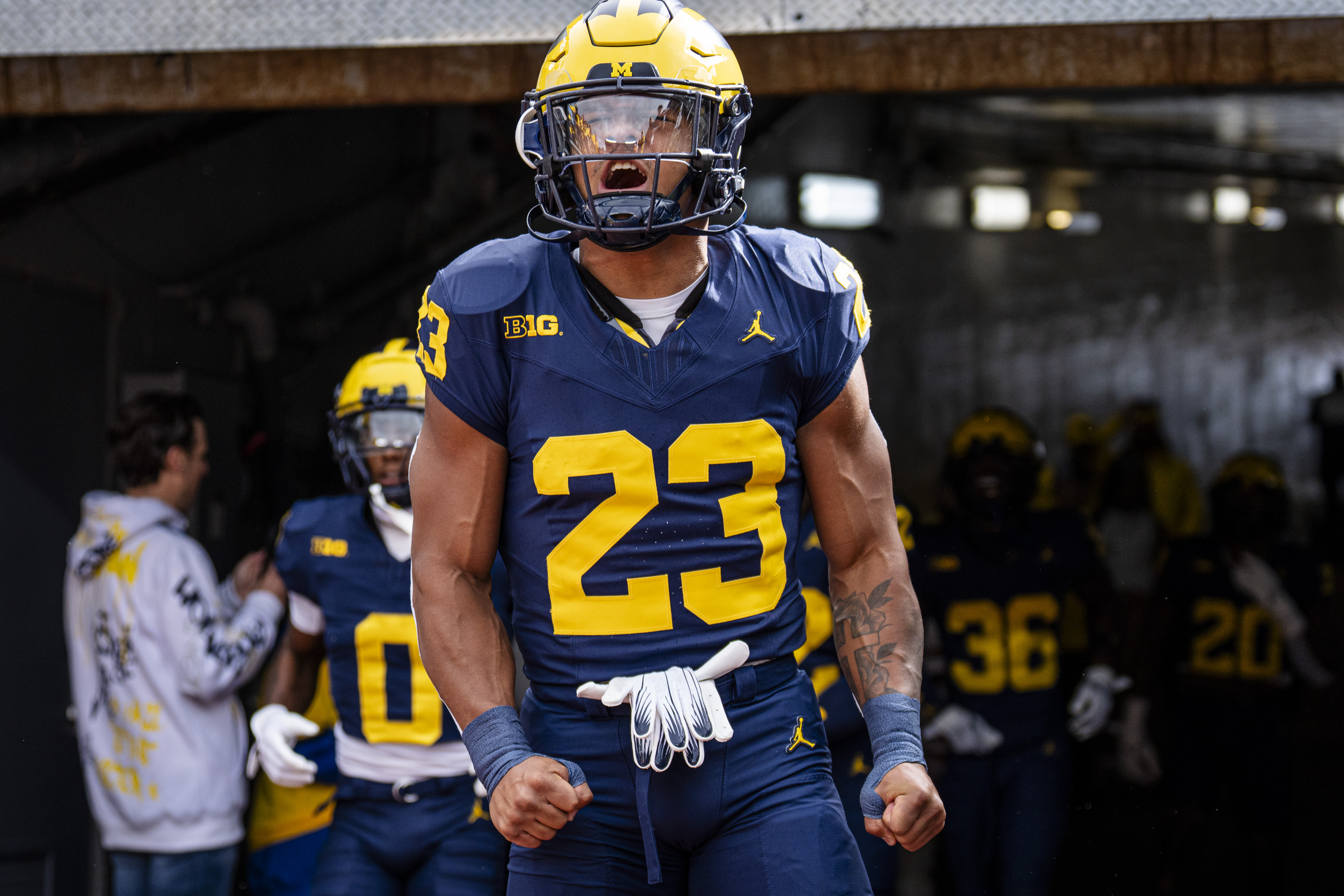 Michigan freshman brings 'game-breaking' potential as kick returner -  mlive.com