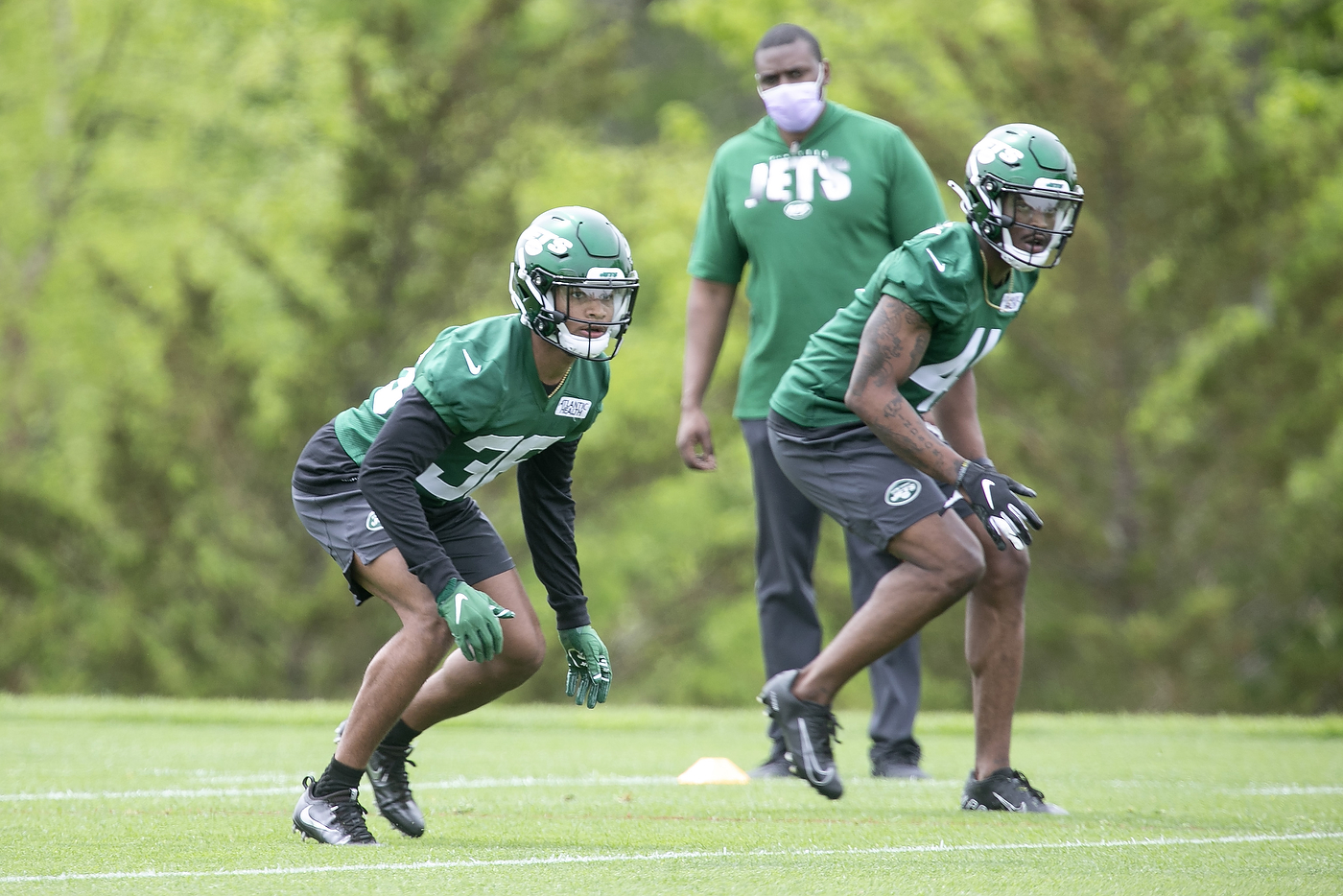 First day of Jets rookie minicamp