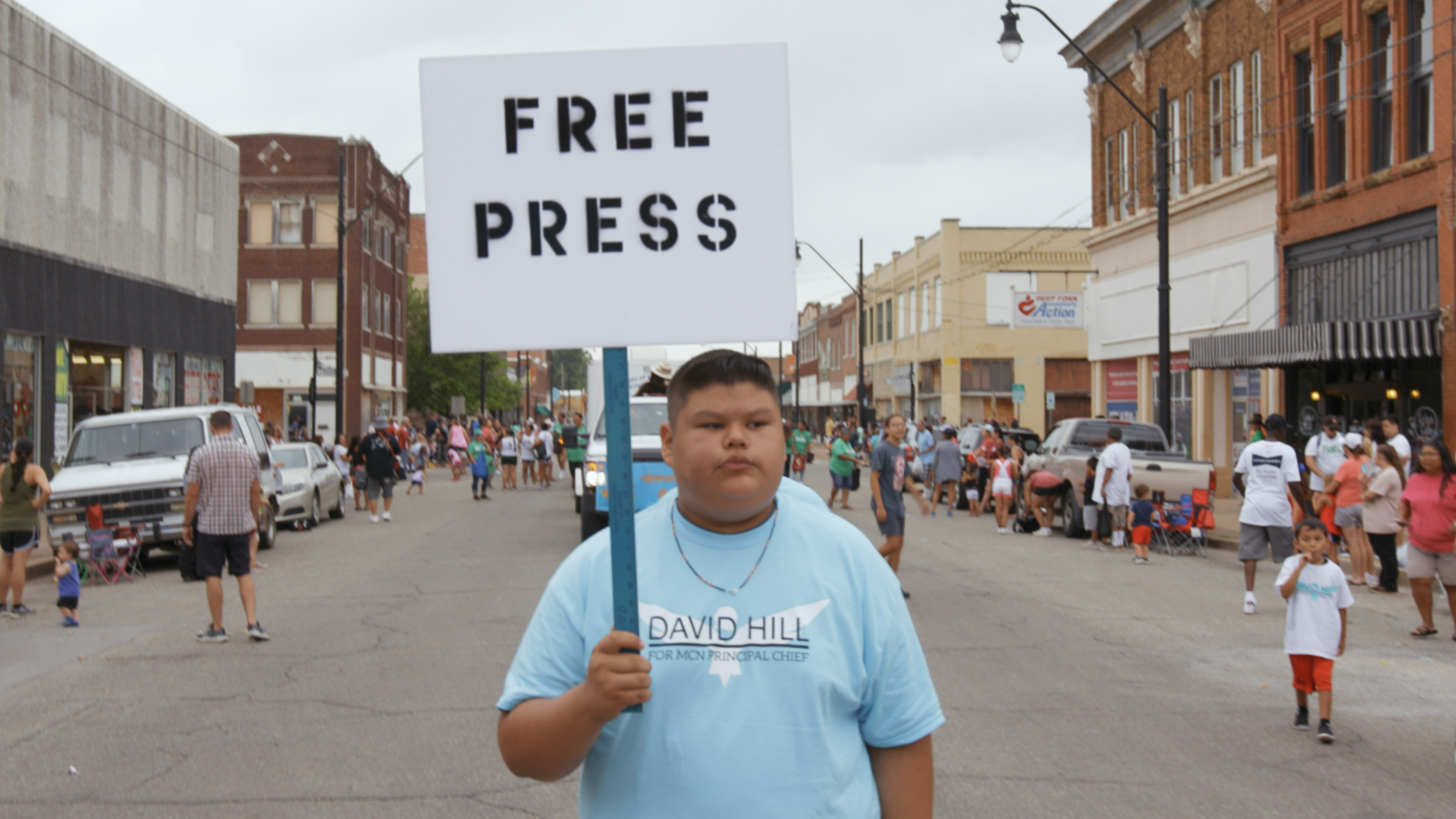 A free press is not always guaranteed on sovereign tribal lands -- an issue  that hits close to home for me: Nancy Kelsey 