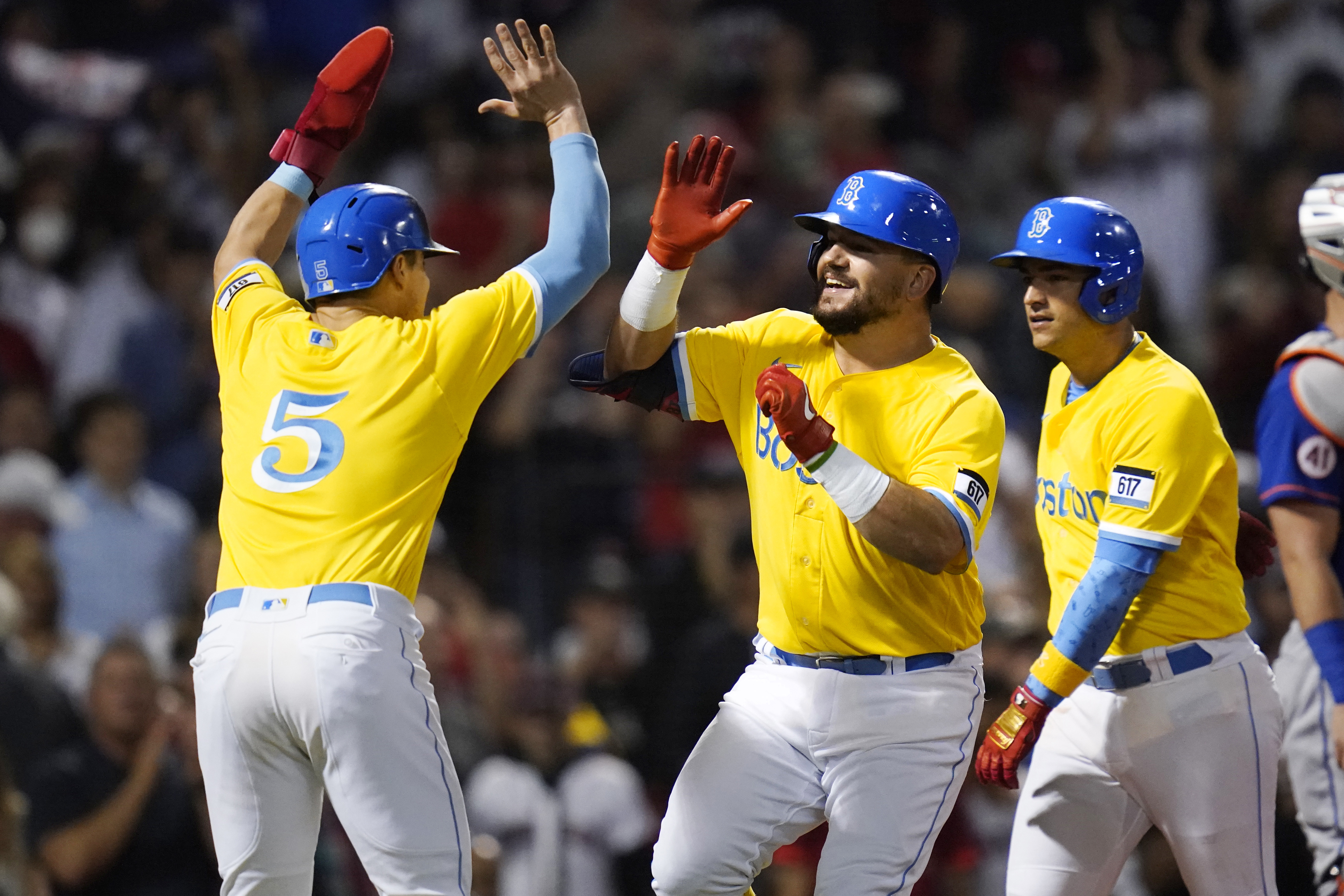 boston red sox yellow uniforms meaning