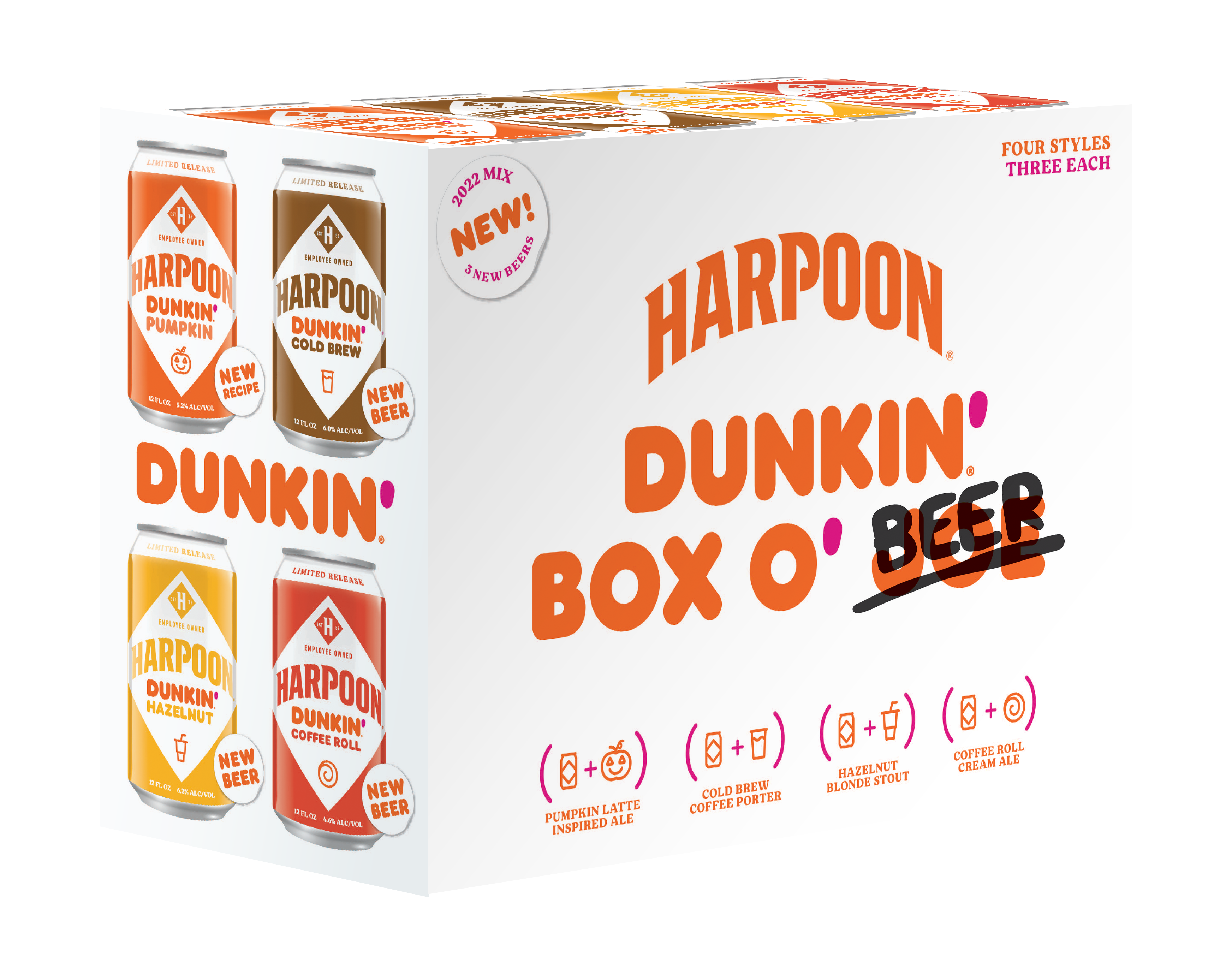 Dunkin' Cold Brew Coffee Porter - Harpoon