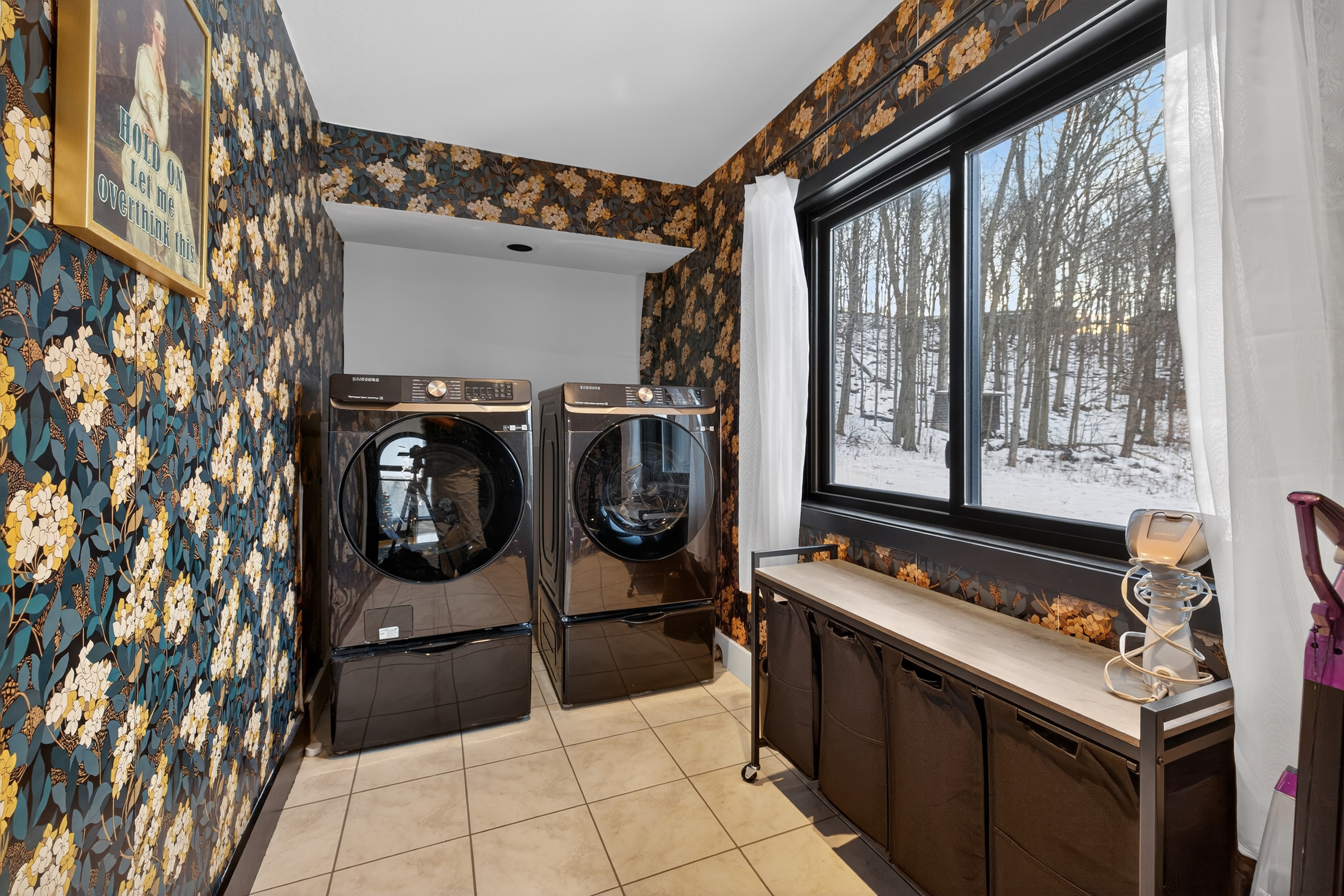 - Christina Cianciosi grew up admiring the house at 101 Alton Street in Syracuse which borders Bellevue Country Club. In 2022, she bought the unique home and gave it an extensive renovation. The laundry room is conveniently located on the second floor. Courtesy of Kyle Fedrizzi, owner of kfotography315, LLC.