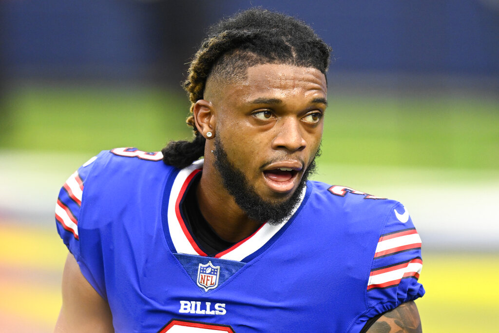 Bills' Damar Hamlin Denied Ex-Teammate's Jersey Swap