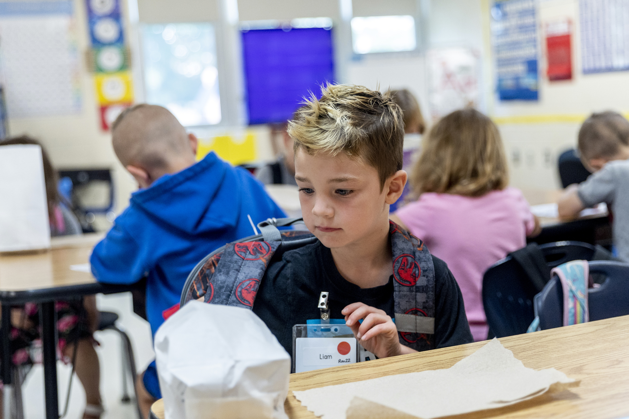 Thomson Elementary School Davison's youngest students
