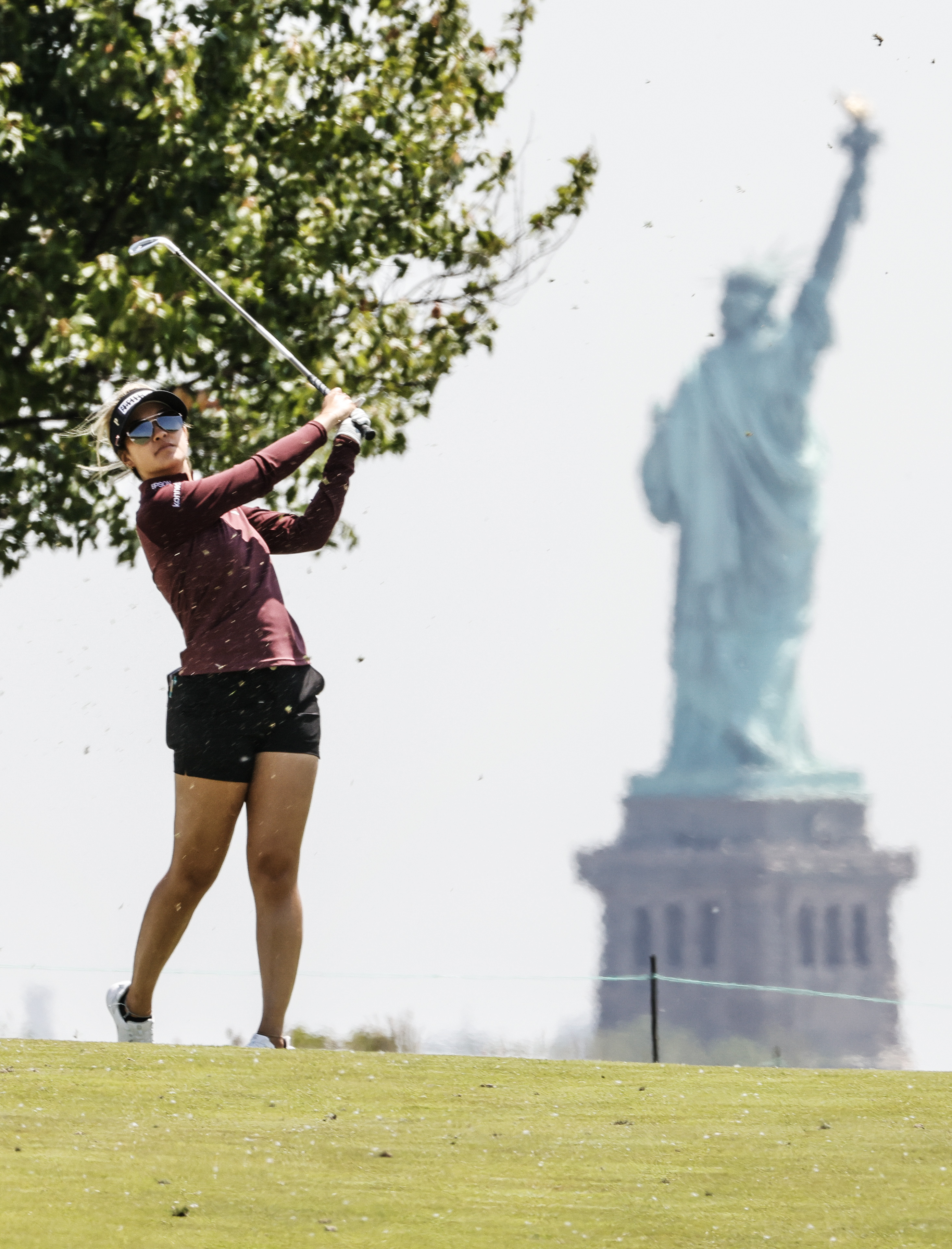2023 Mizuho Americas Open LPGA golf tournament at Liberty National Golf