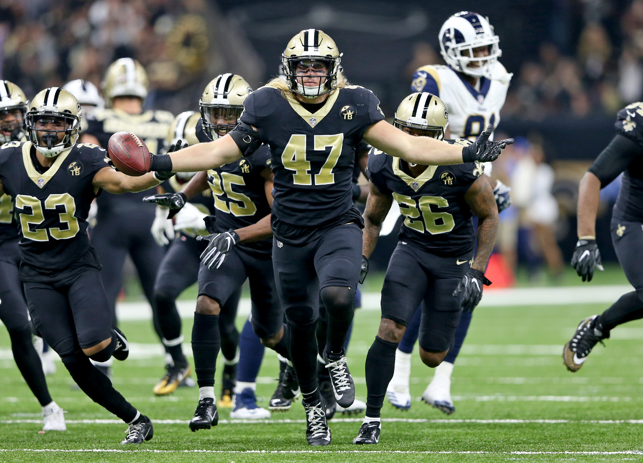 New Orleans Saints linebacker Alex Anzalone dogged in his desire to assist  ARNO