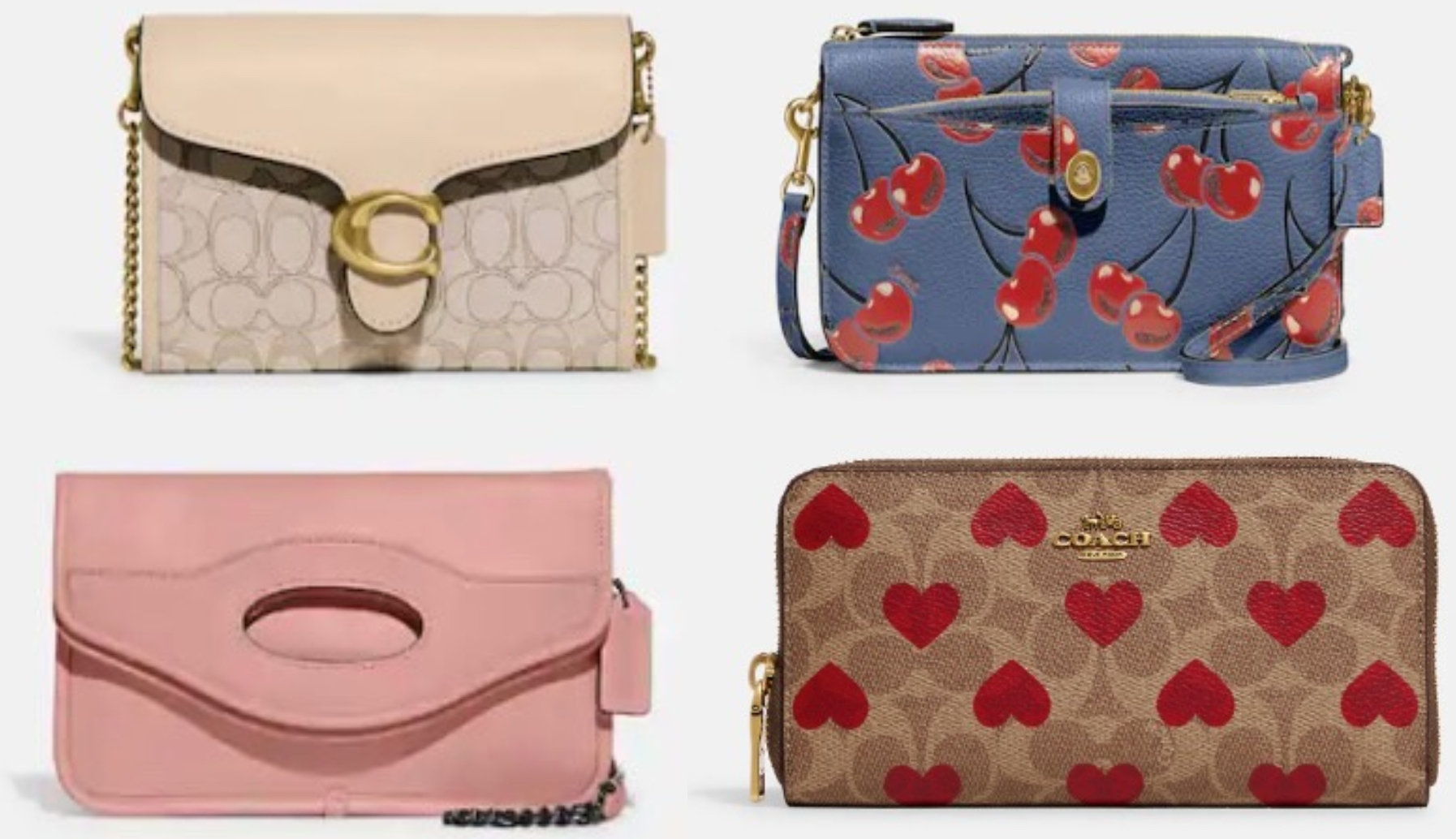 Coach has half-price bags, clothing, wallets, jewelry and shoes in its  'almost gone' sale 