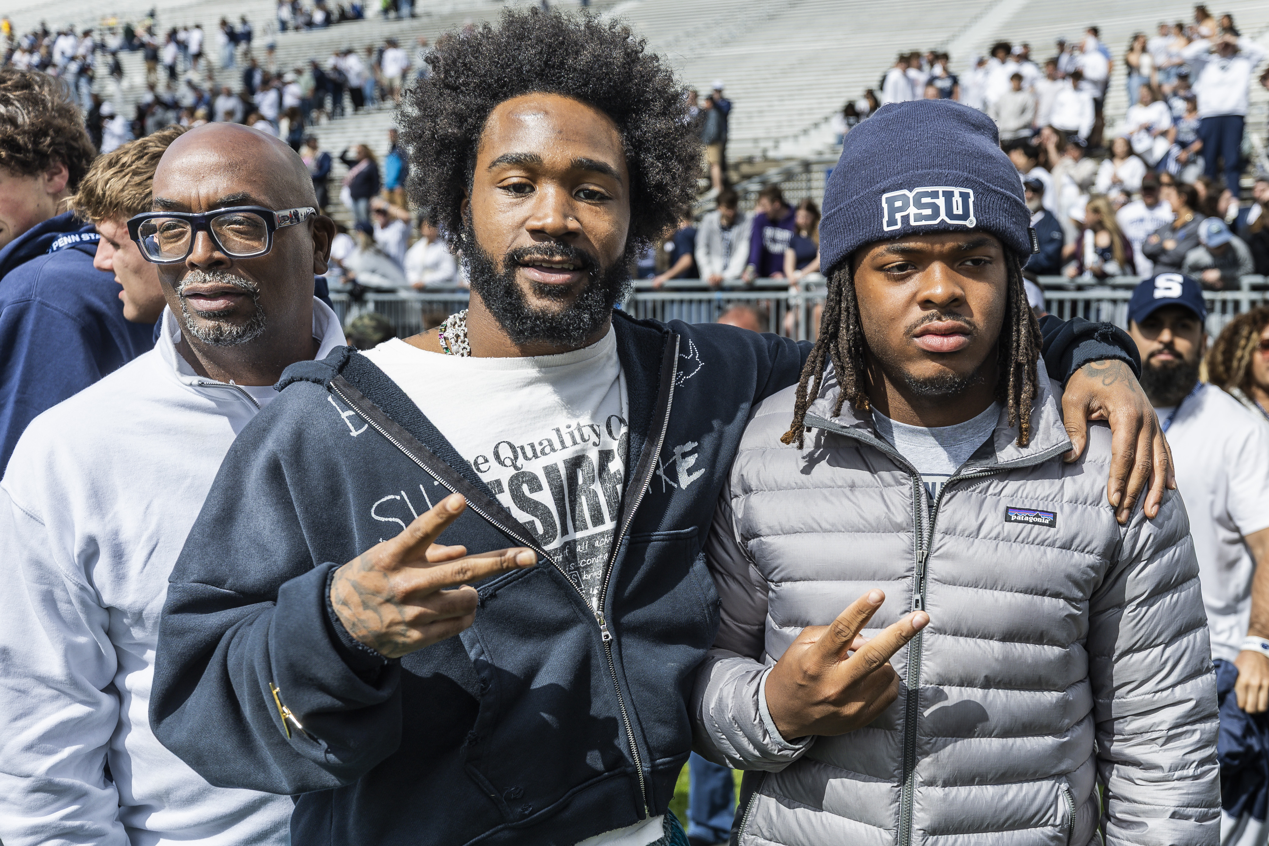 Penn State football recruits at the Blue-White game - pennlive.com
