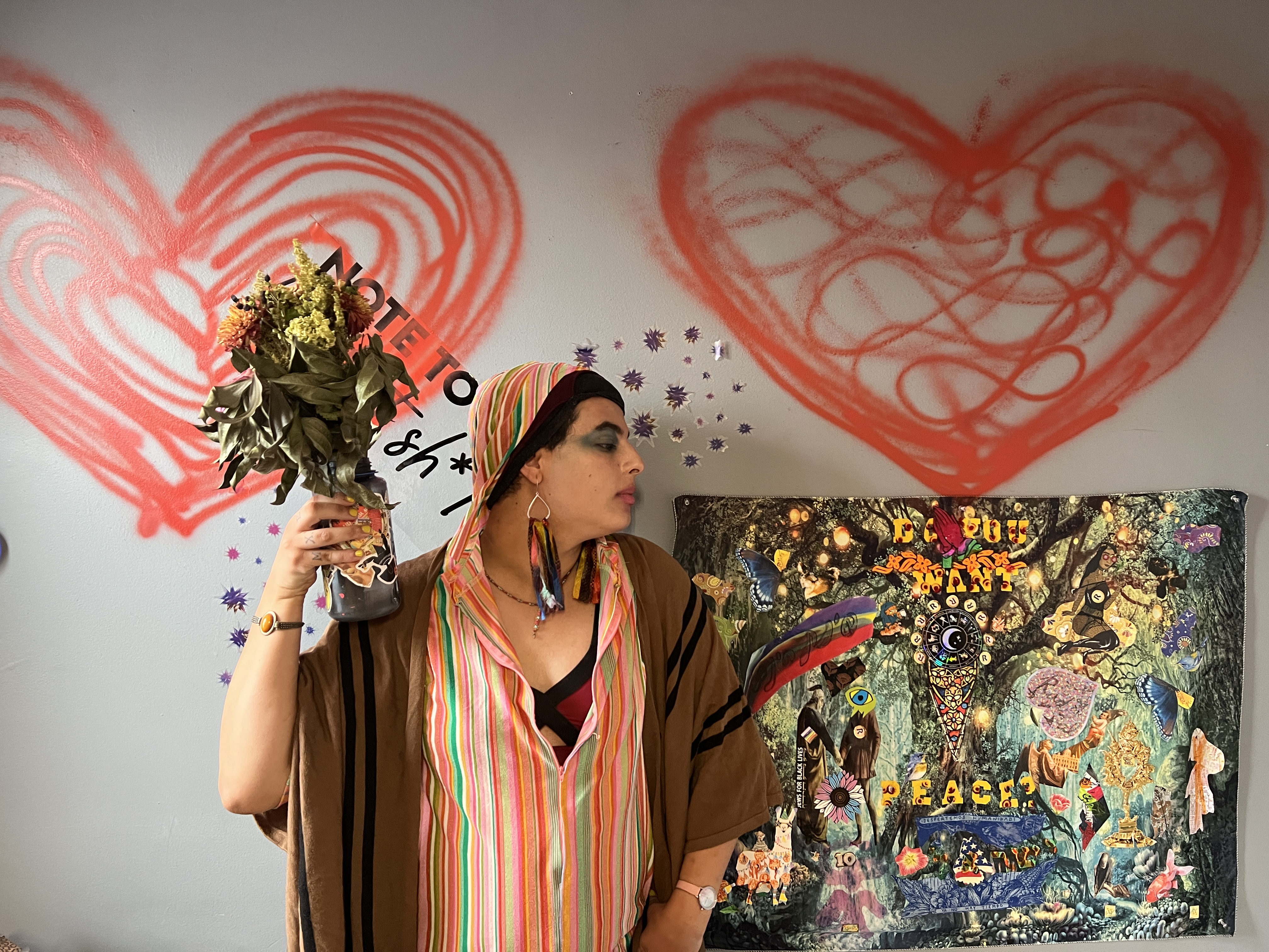Meet Mx.Enigma: Non-binary artist aims to build bridges through