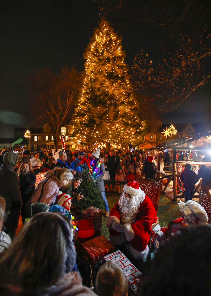 2021 Nazareth tree lighting ceremony