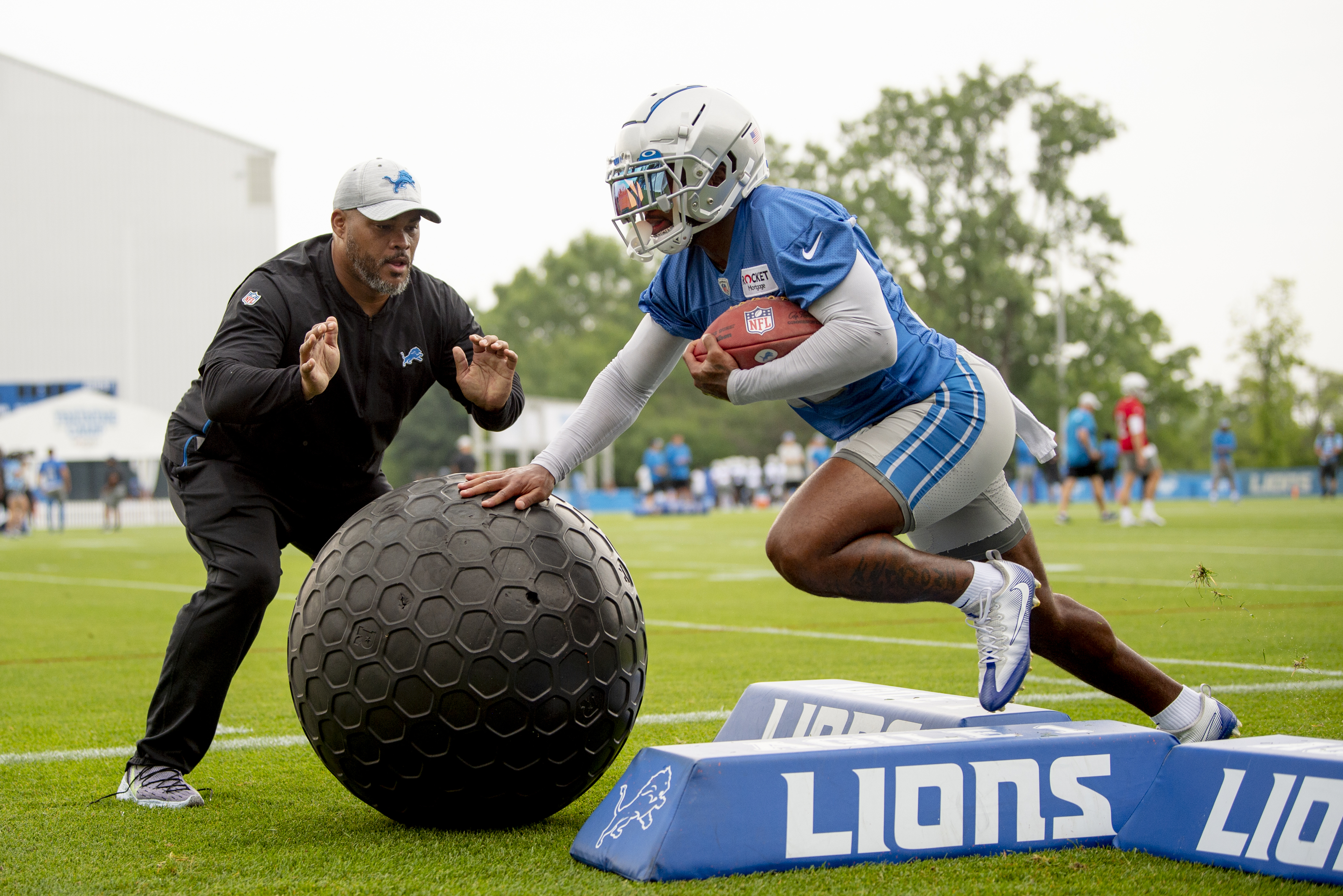 NFL training camp 2022: Lions RB Jamaal Williams vows to 'run over