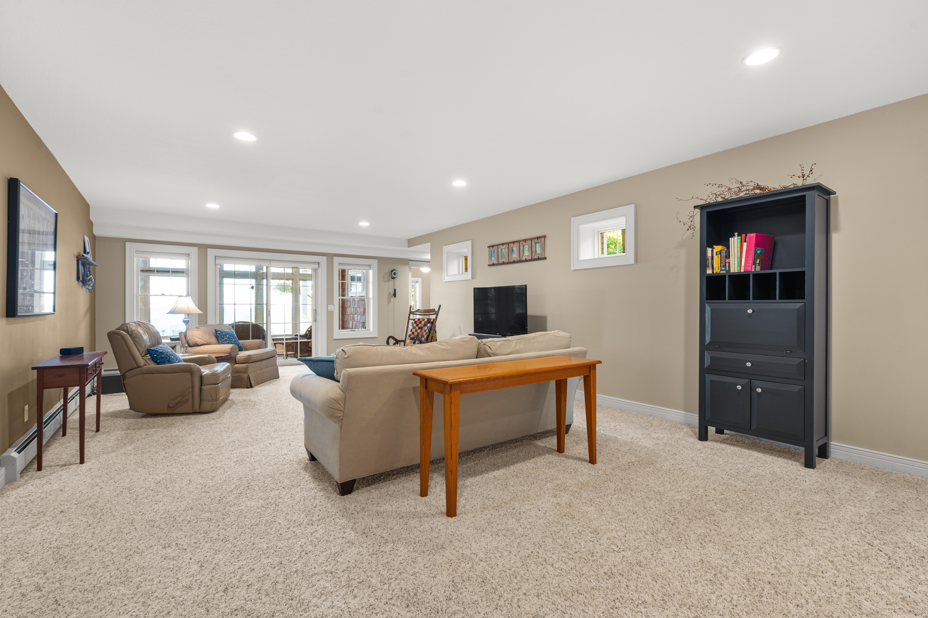 Interior photographs of 4093 Lake Shore Drive in Charlevoix, this gem is listed at $2,099,900 through Berkshire Hathaway HomeServices Michigan Real Estate – Traverse City and The Crane Group with associate broker Johnny Crane and his brother, co-listing agent Matt Crane.
