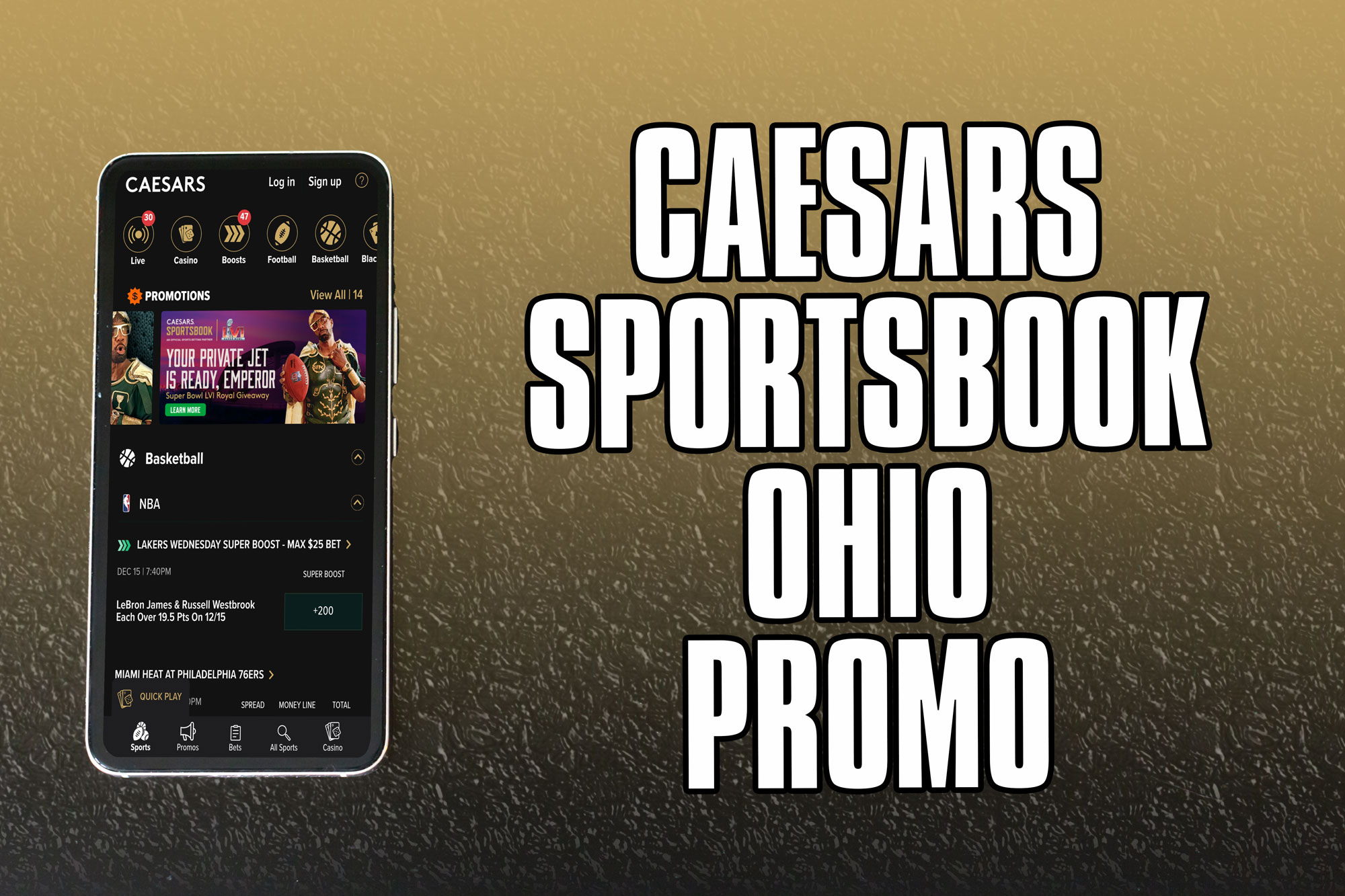 Caesars Sportsbook Super Bowl 57 Giveaway