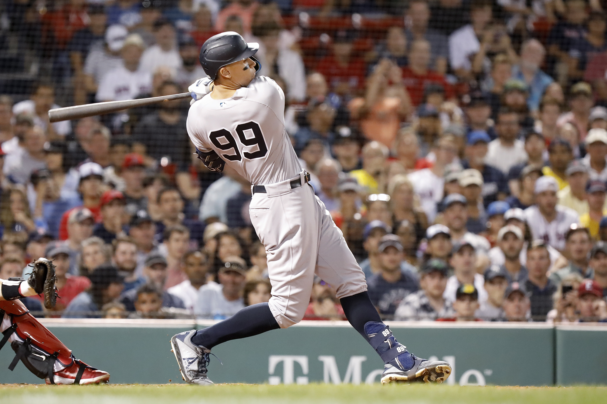 Aaron Judge hits 56th and 57th home runs against Red Sox at Fenway 