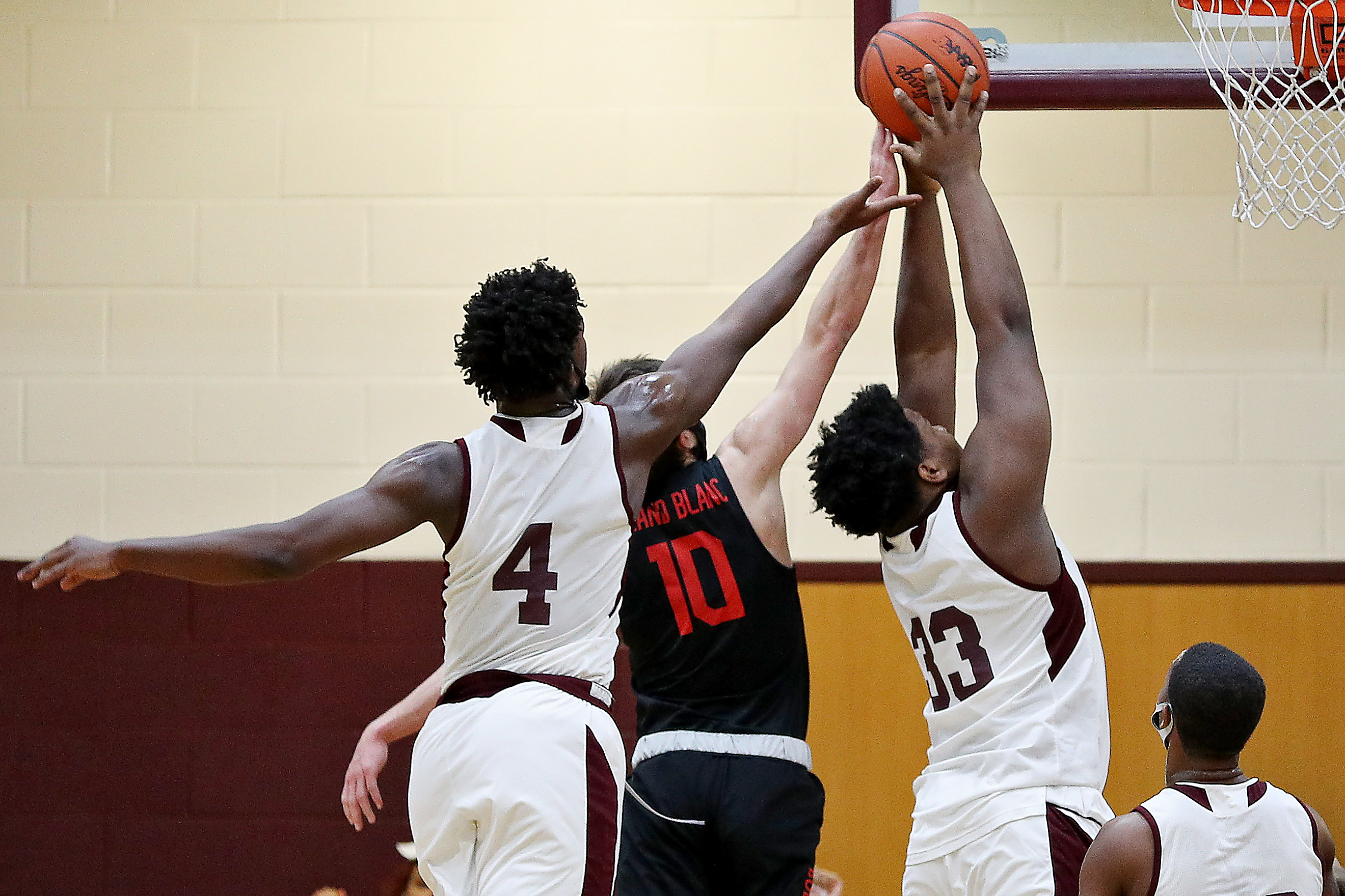 MHSAA basketball Grand Blanc at River Rouge March 5, 2021