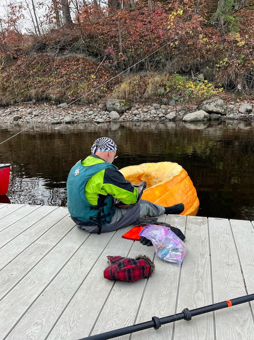 Dave Rothstein Pumpkin Paddling - masslive.com