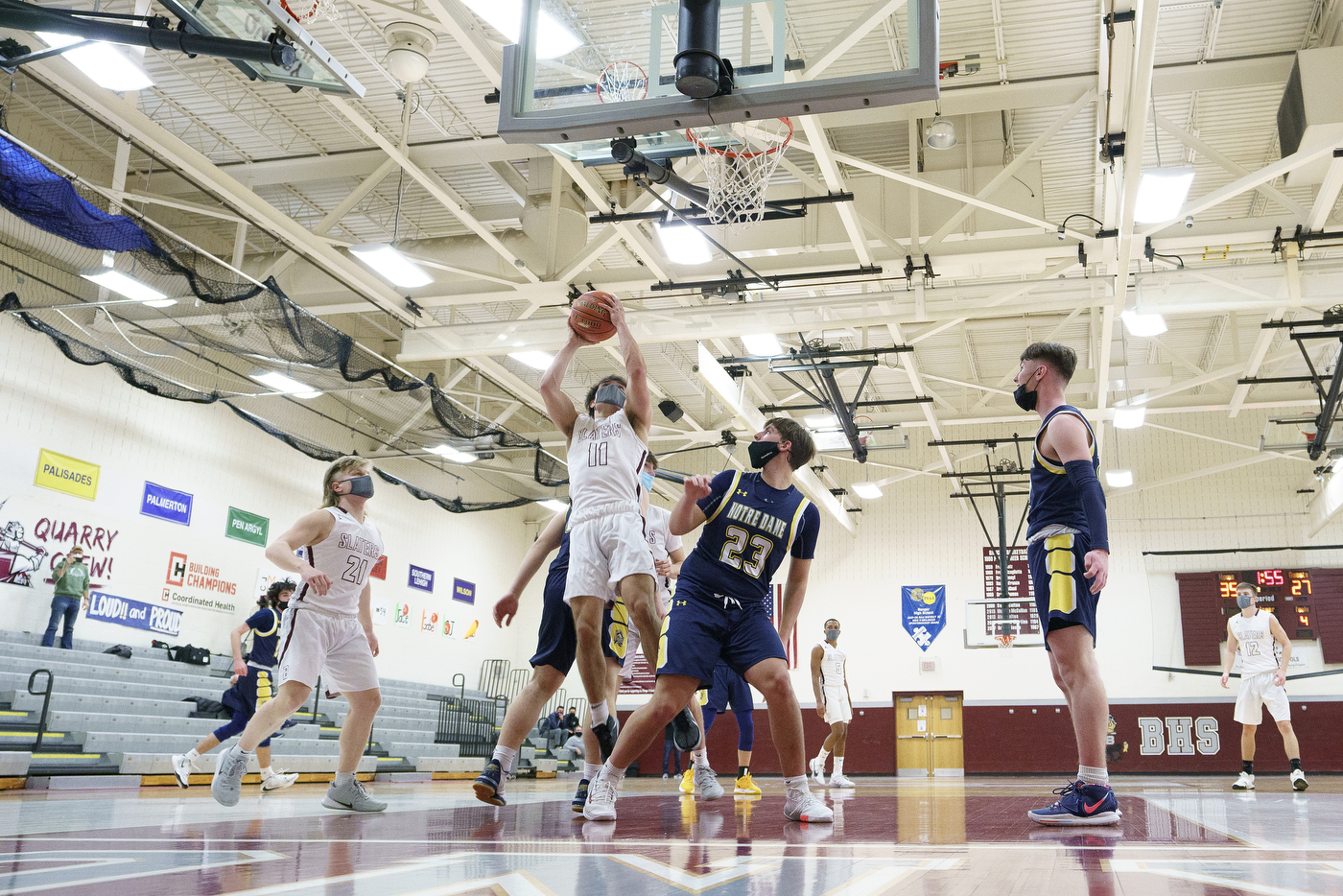 Bangor boys basketball hosts Notre Dame on Feb. 17, 2021 ...