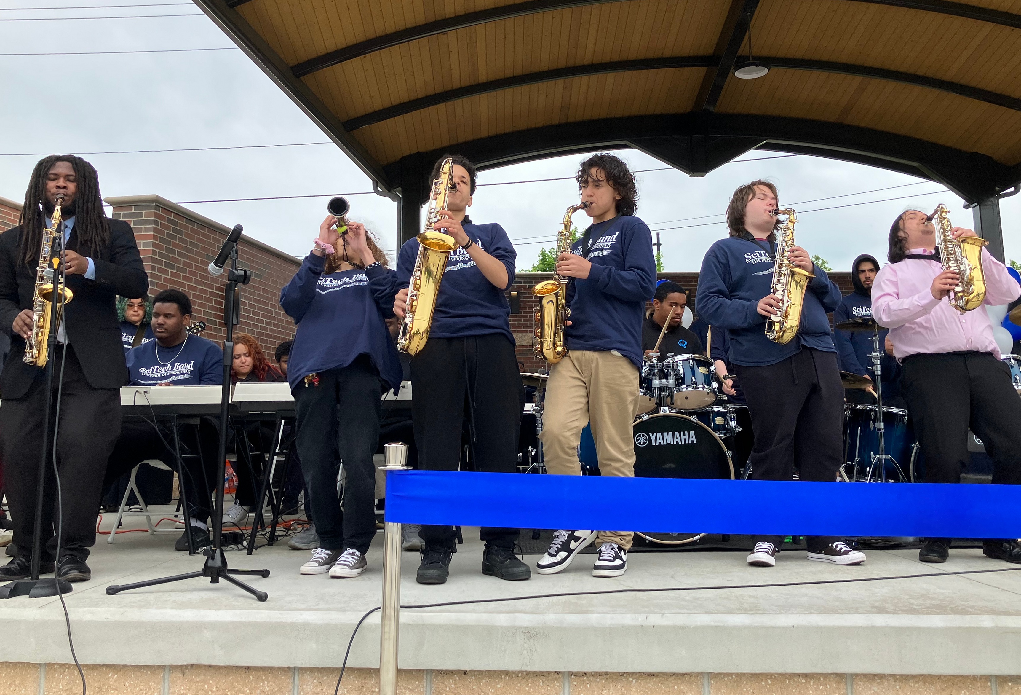 Springfield High School of Science & Technology amphitheater opens