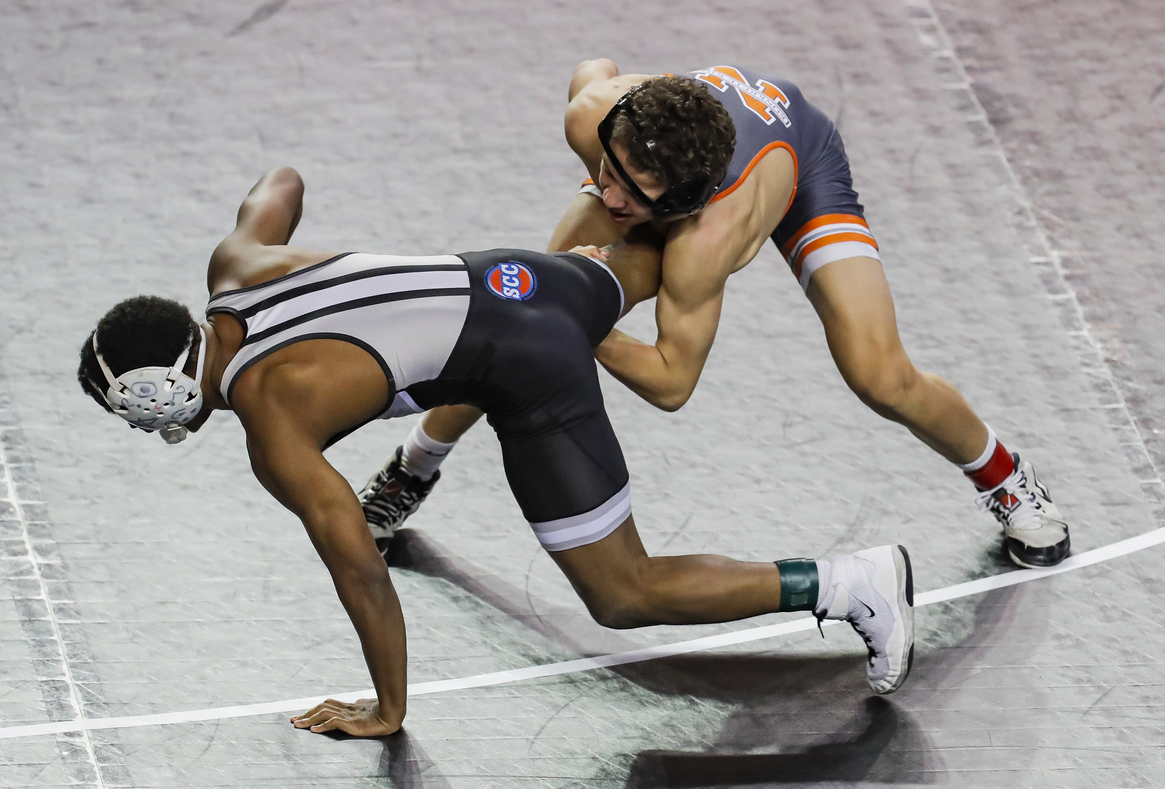 Becahi's Scanlan, Nazareth's Zuercher wrestle like beasts at The Beast 