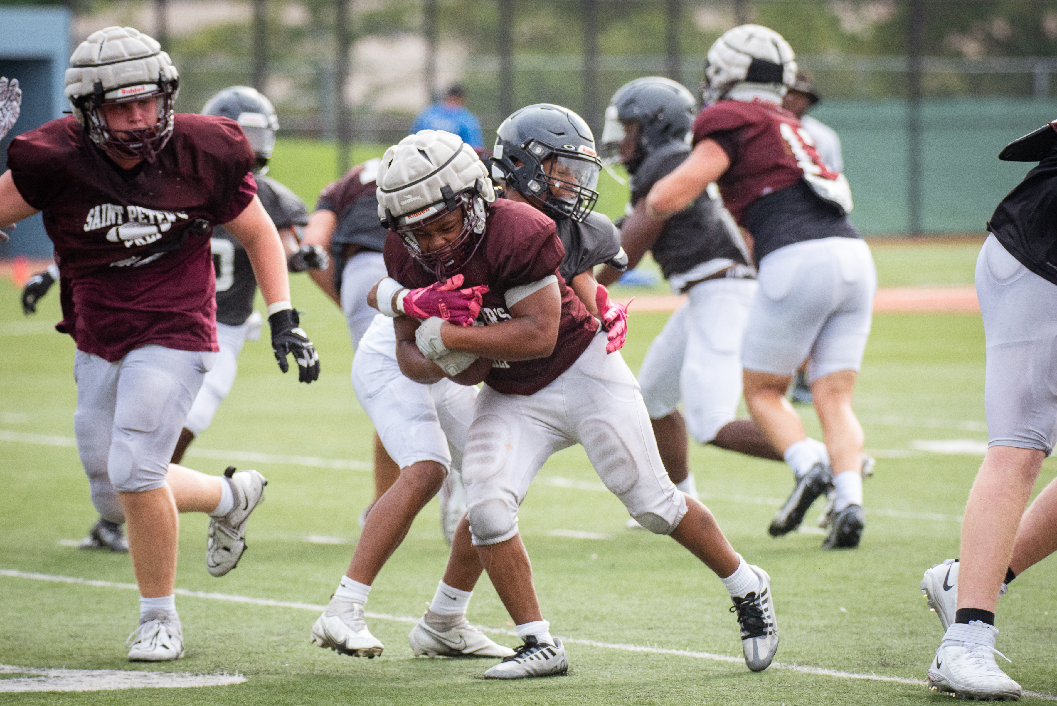 Snyder vs. St. Peter's Prep football scrimmage - nj.com