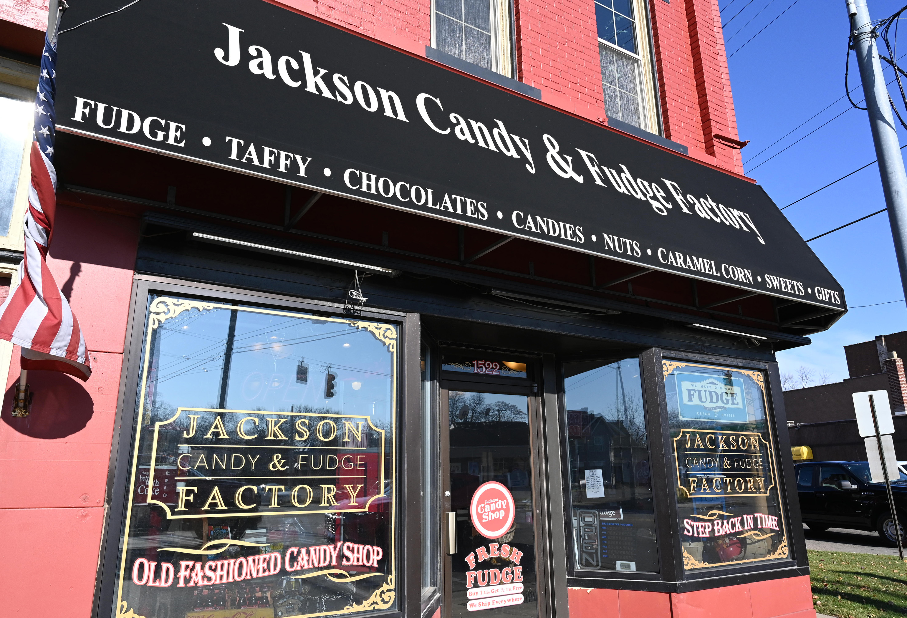Local Eats Jackson Candy & Fudge Factory