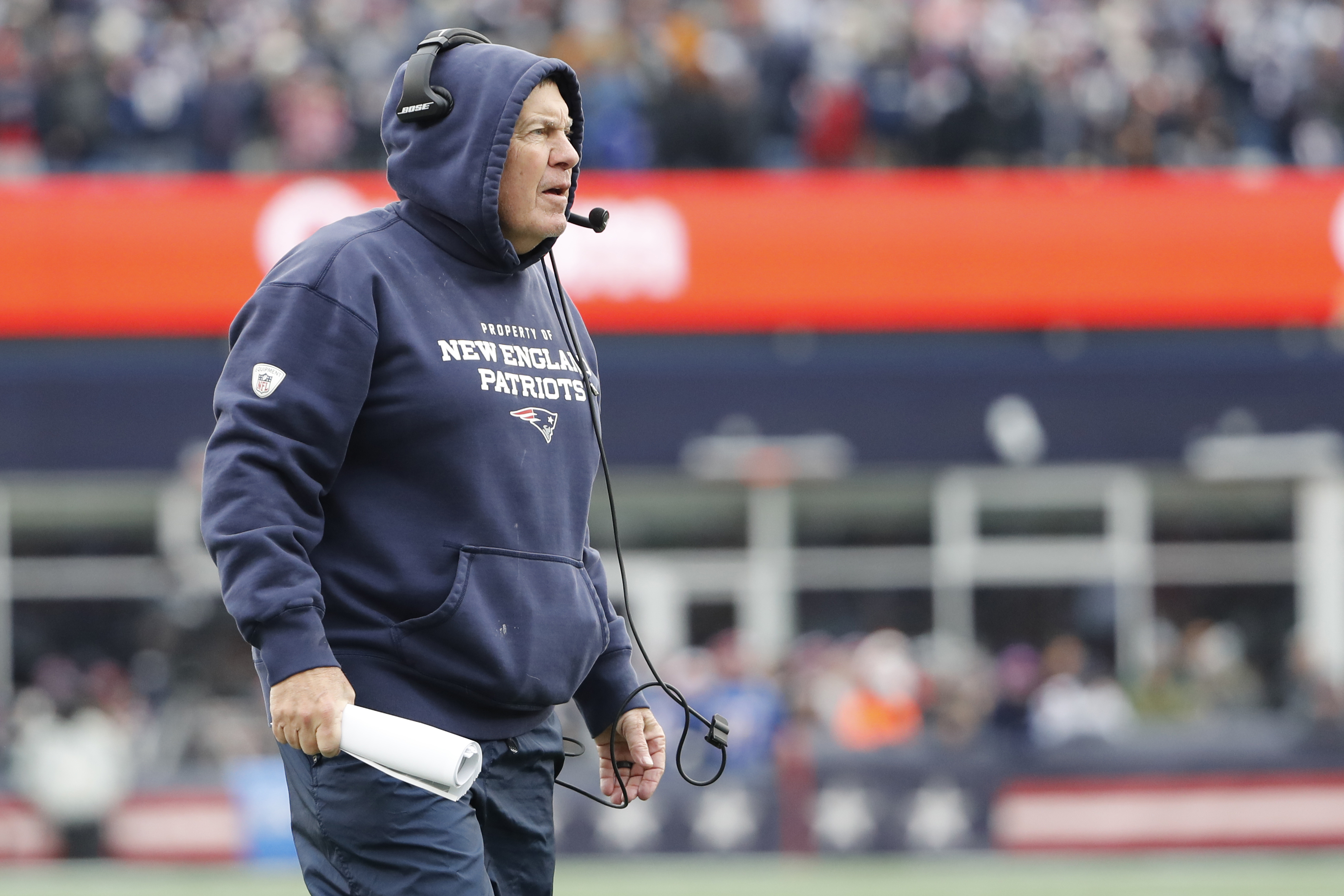 Patriots: Bill Belichick had such an awkward moment with rookie