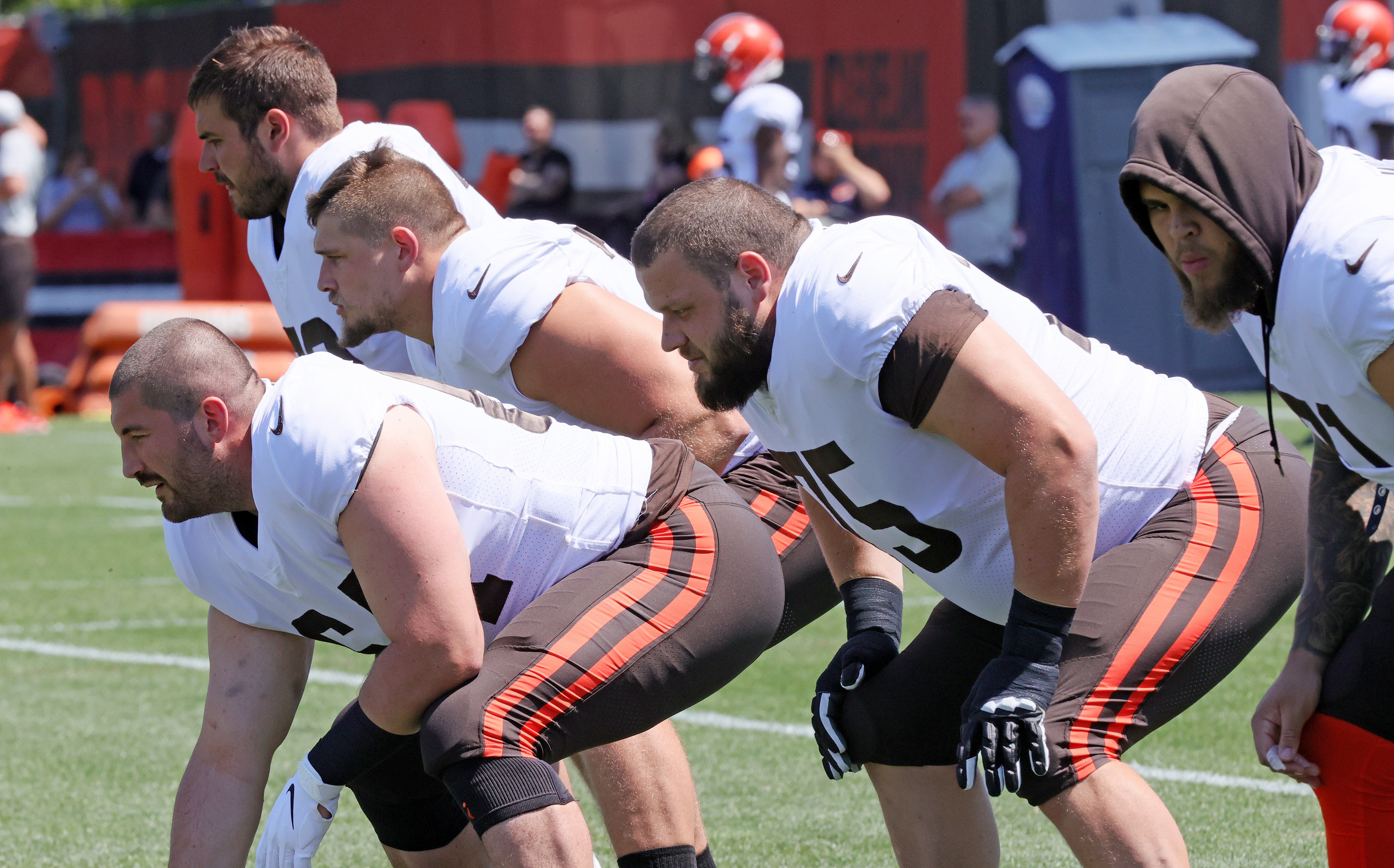 Browns offensive line remains a strength, but there are questions