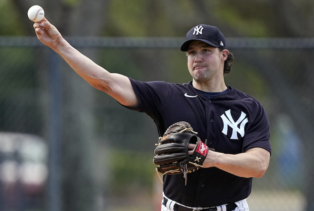 Tommy Kahnle: Yankees reliever entertains players at spring training
