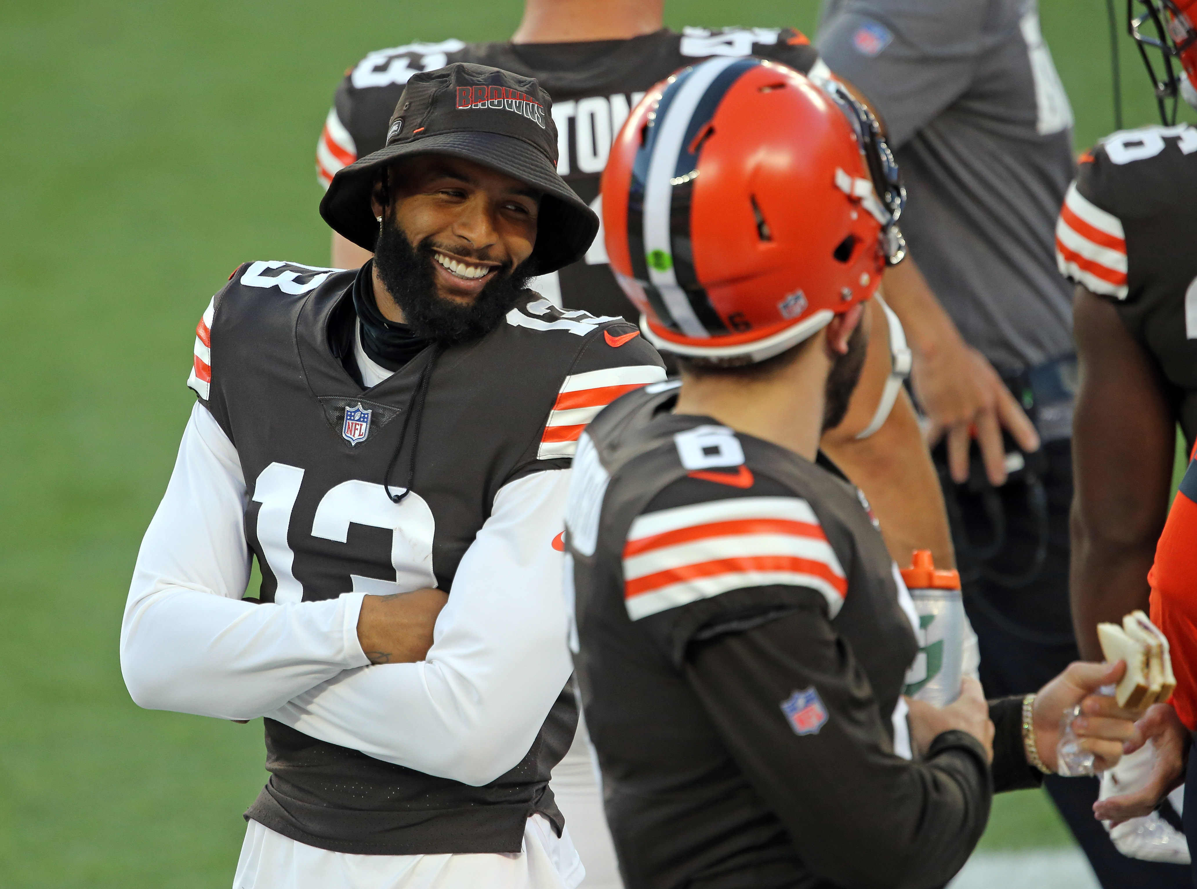 Browns' Jarvis Landry refutes idea that Baker better without Beckham