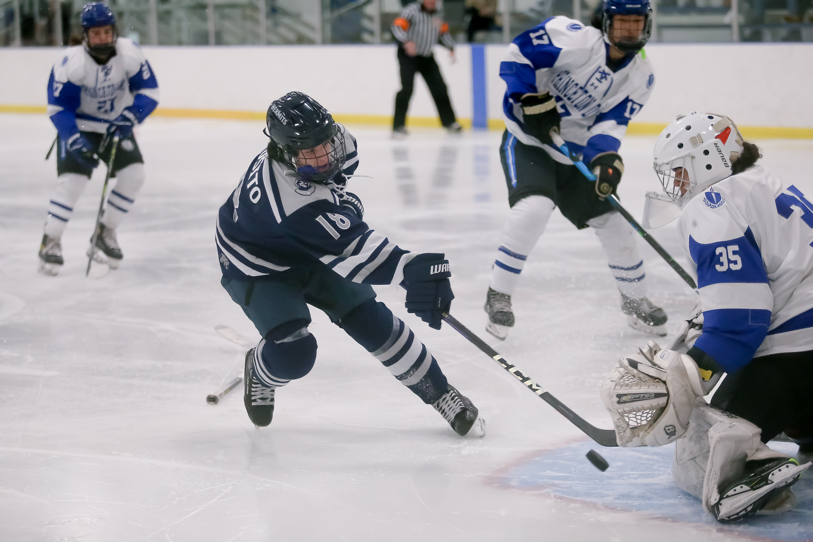 Full Custom Middlebury Hockey Jerseys (Youth) Youth XL