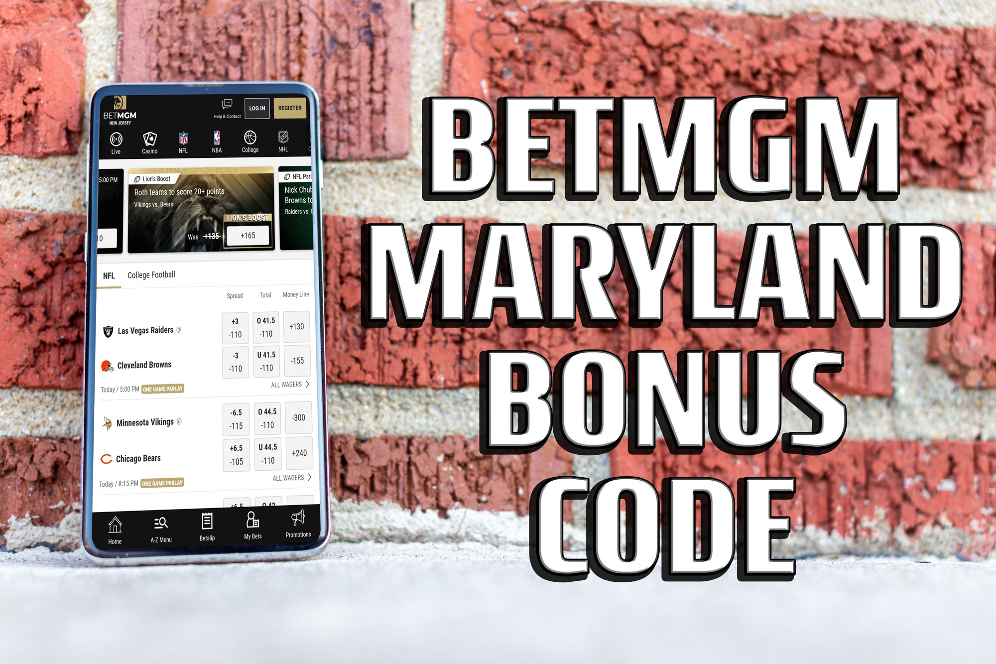 BetMGM Maryland bonus code scores excellent NFL Thanksgiving offer 