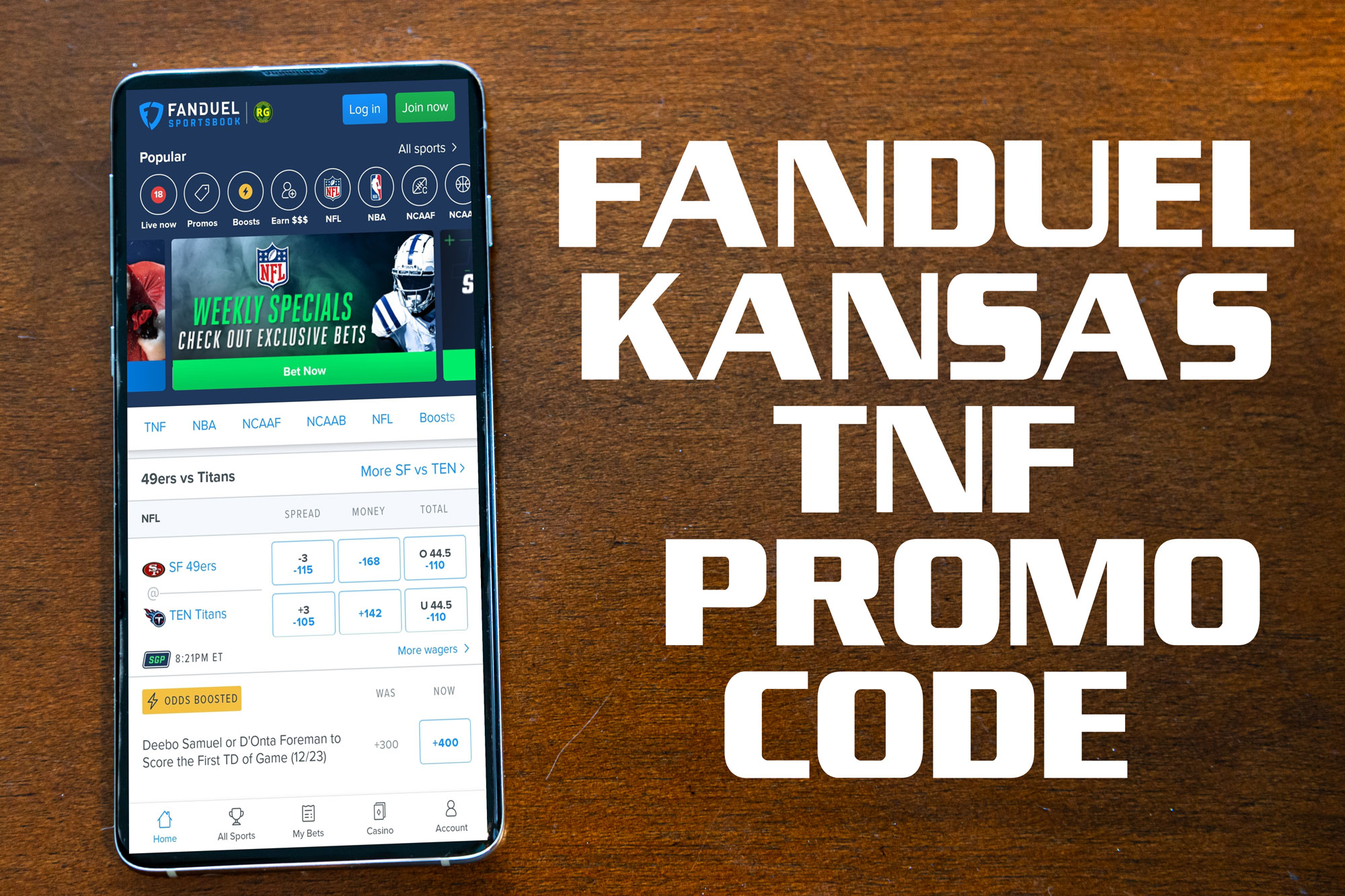 FanDuel Promo Code Unlocks $100 in Free Bets for Broncos-49ers