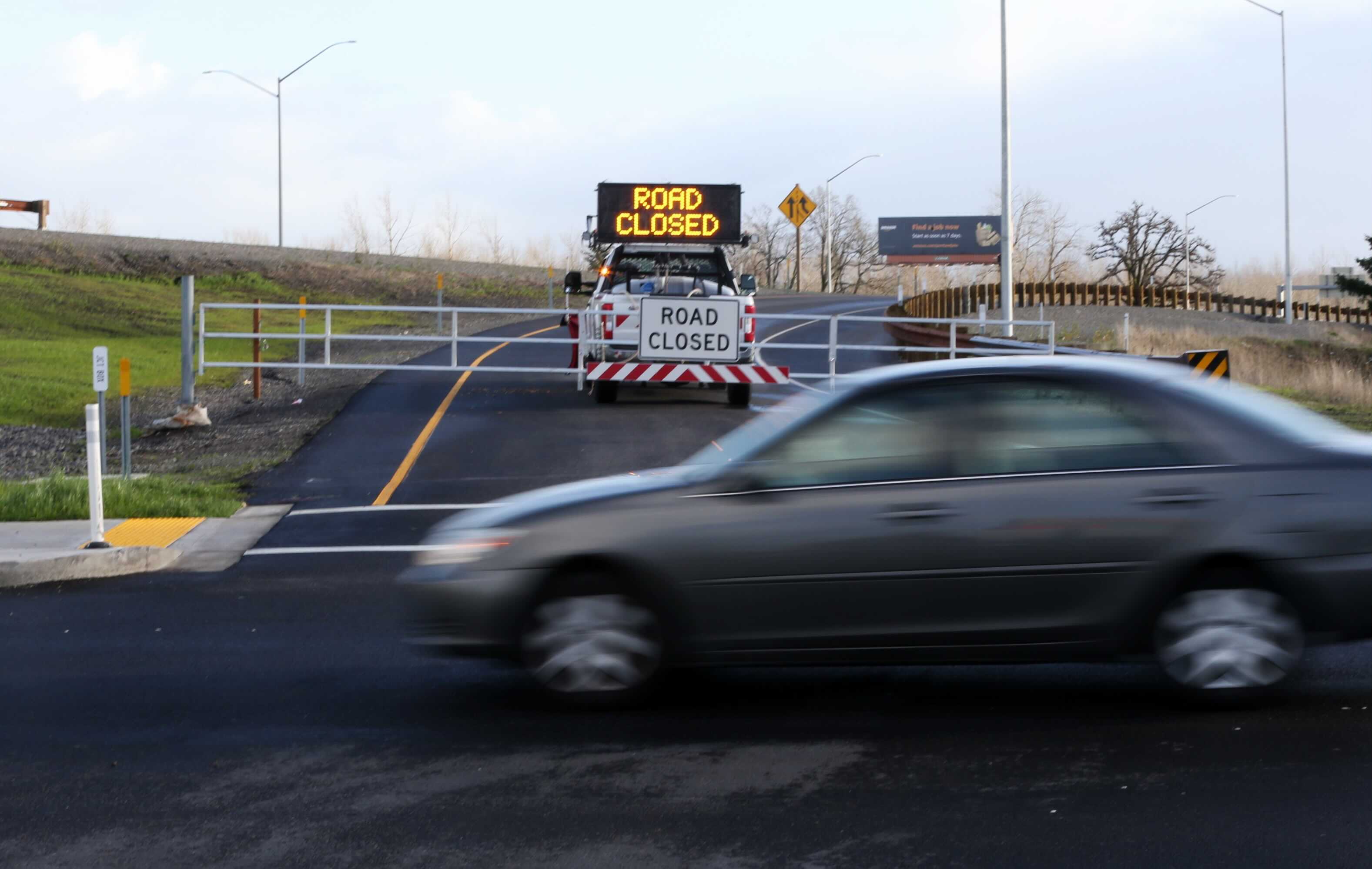 Landslides and flooding in Portland metro area, Columbia River