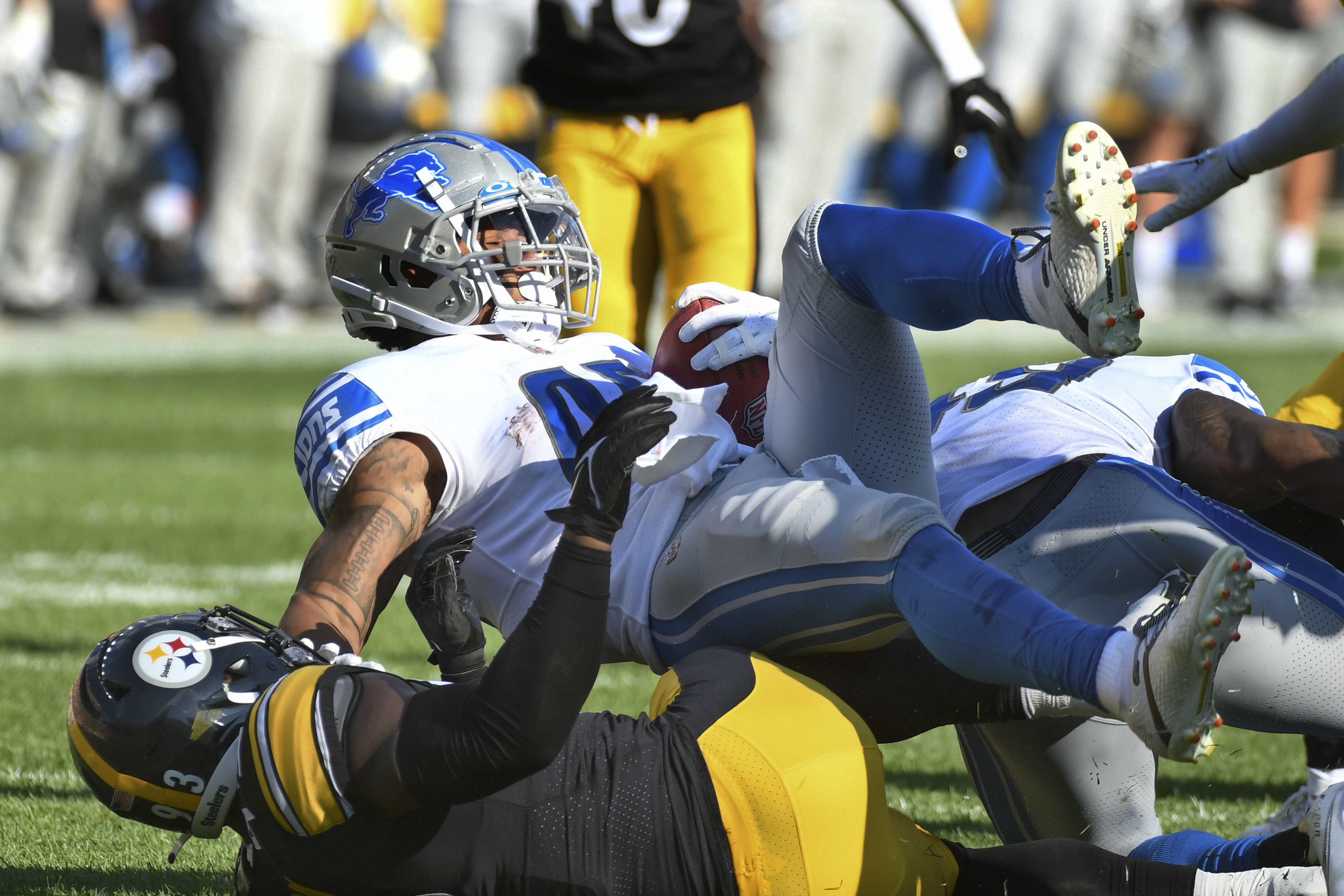 Trubisky leads TD drive in 2-minute offense, helps Steelers beat Lions in  preseason finale