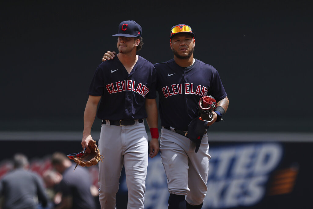 Cleveland Indians react to Josh Naylor's injury: “The whole dugout