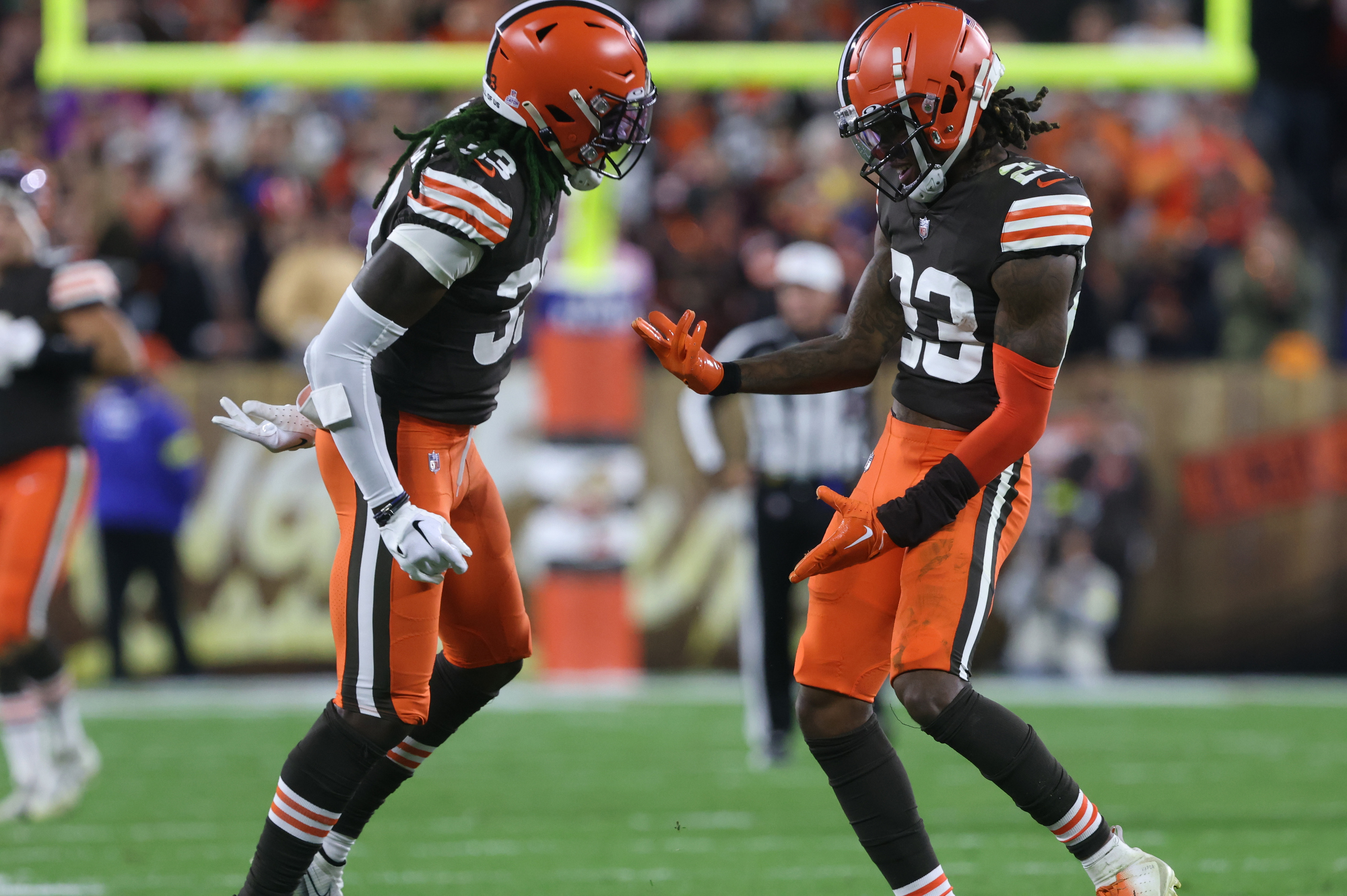 The Browns' 32-13 win over the Bengals by the numbers 