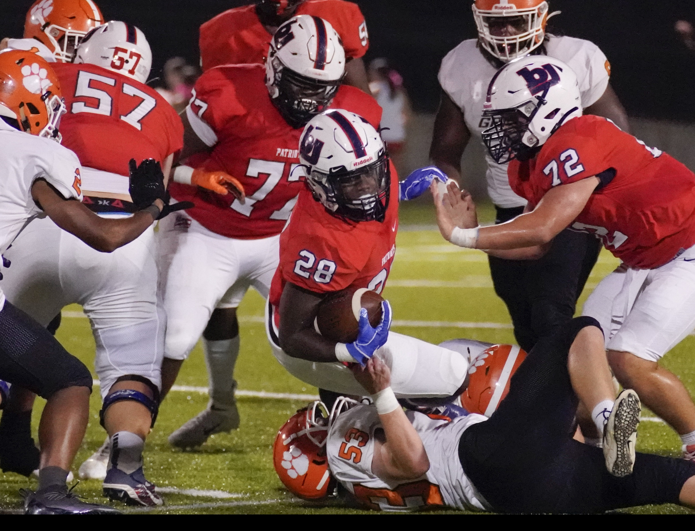 Grissom vs. Bob Jones High School football Oct. 15, 2021