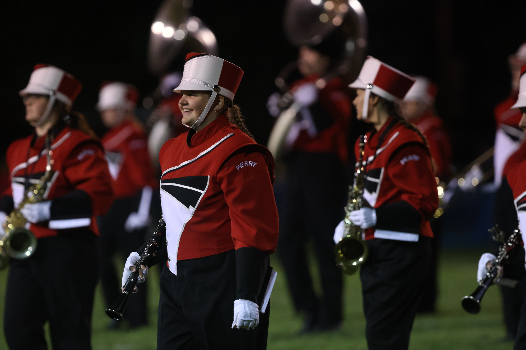 Crestview High School Big Red Machine Marching Band Preforms Halftime Show  Out of This World! RVLIFE 