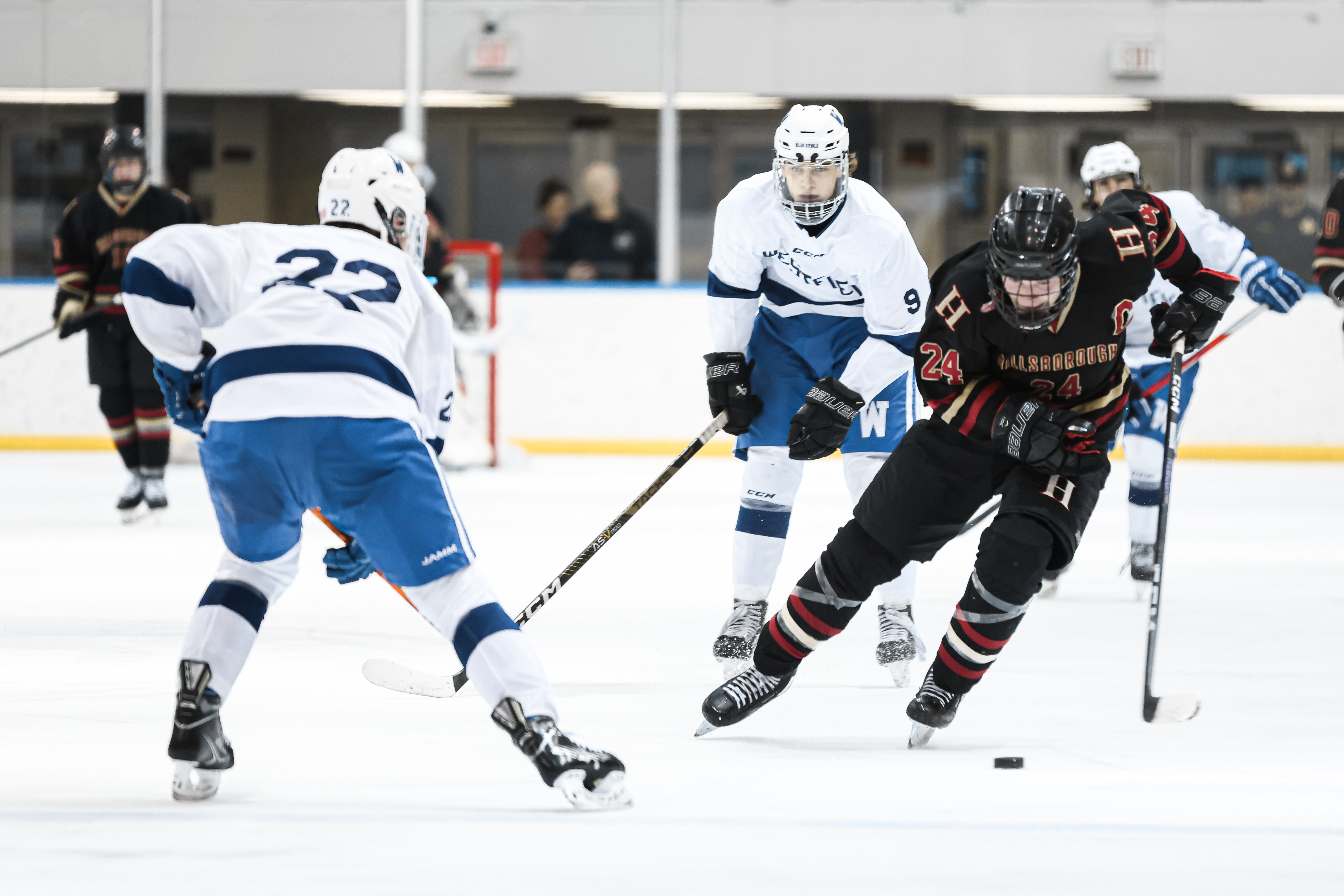 Boys Ice Hockey: No. 5 Hillsborough defeats No. 1 Westfield in the ...