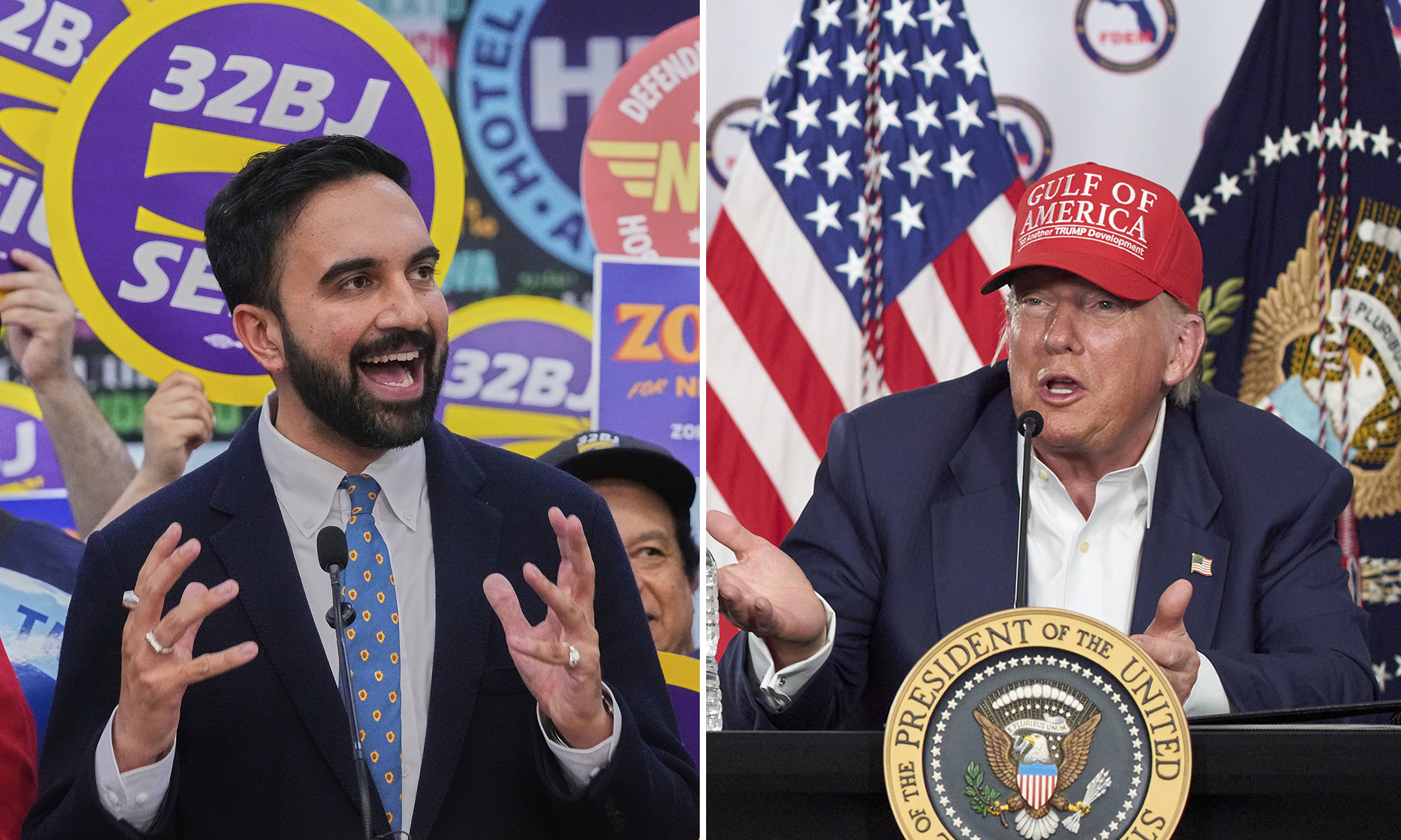 Donald Trump says he has 'all the cards,' will 'save' NYC from Zohran  Mamdani - syracuse.com