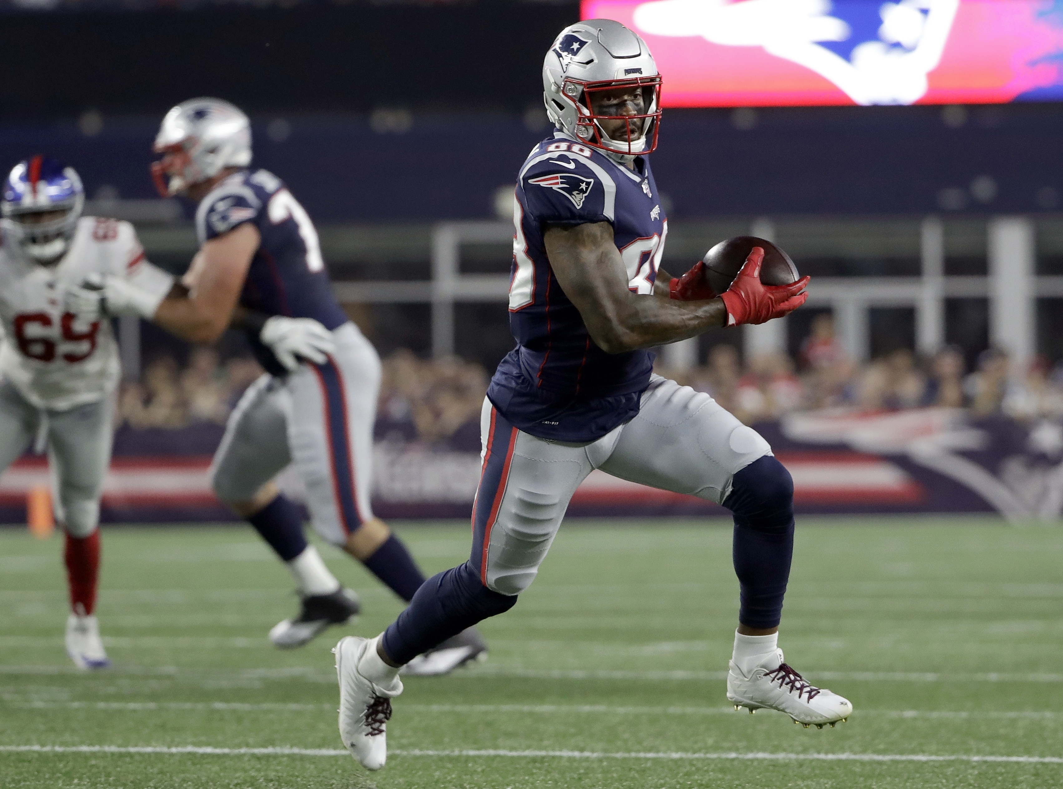 Demaryius Thomas has shot to make sudden impact for Patriots