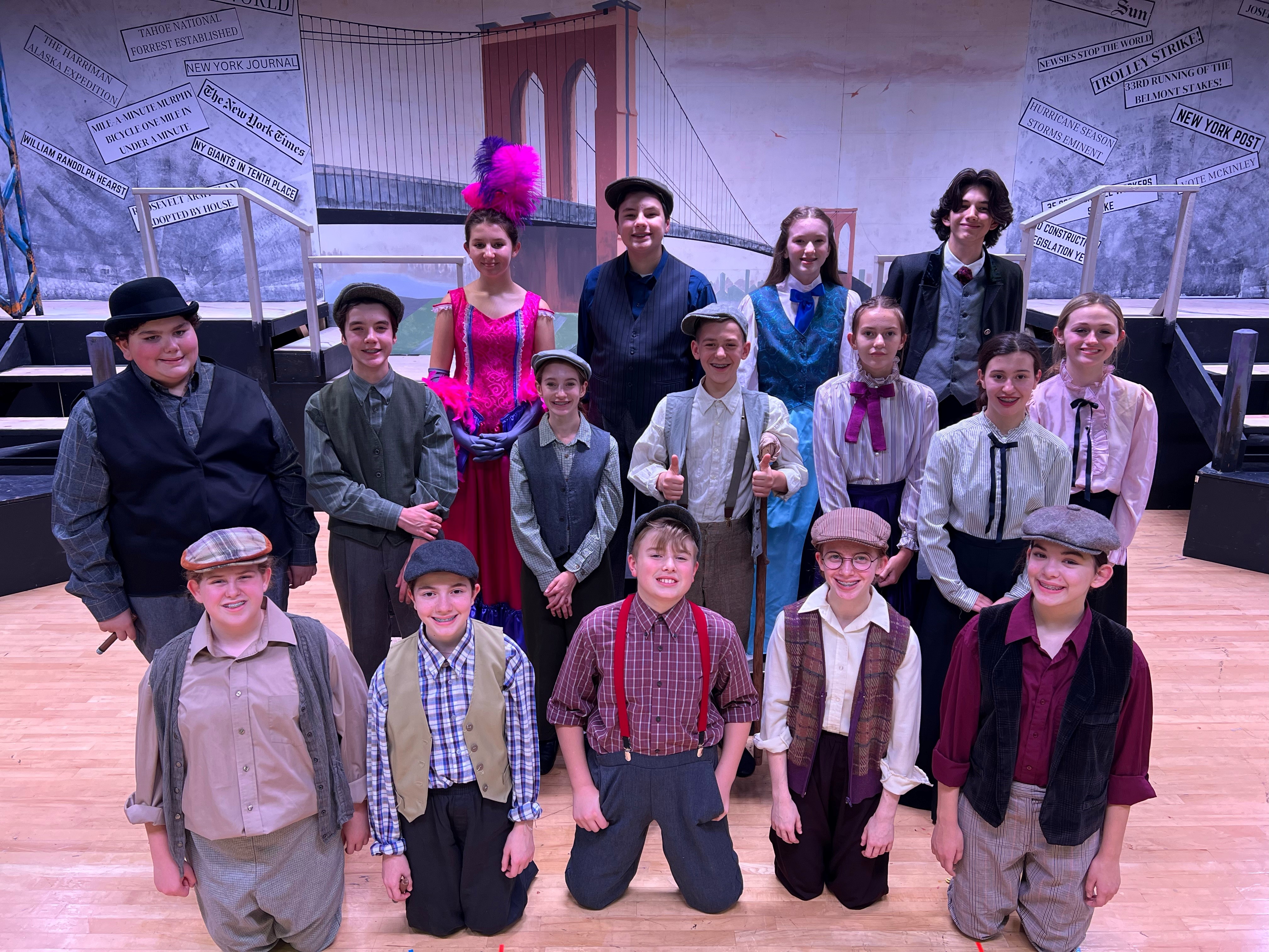 Camillus Middle School Students Present Newsies The Musical As Fall Show Syracuse Com