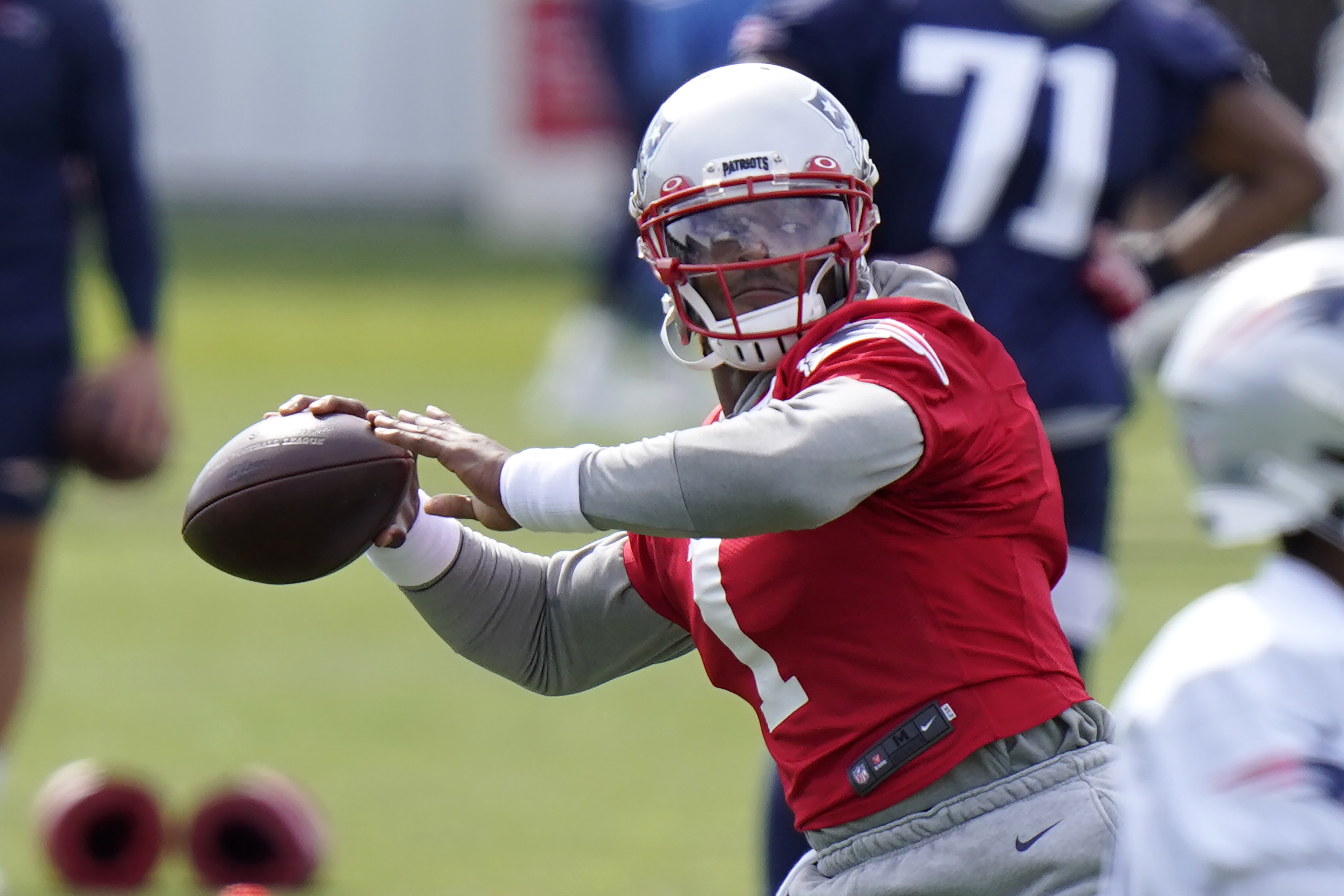 WATCH: Cam Newton says he's 'absolutely not' the New England Patriots  starting quarterback yet