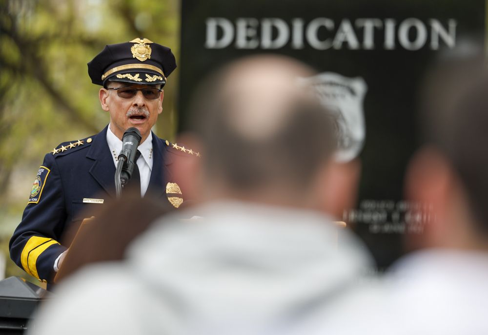 Syracuse Police Department honors Officer Michael Jensen and other