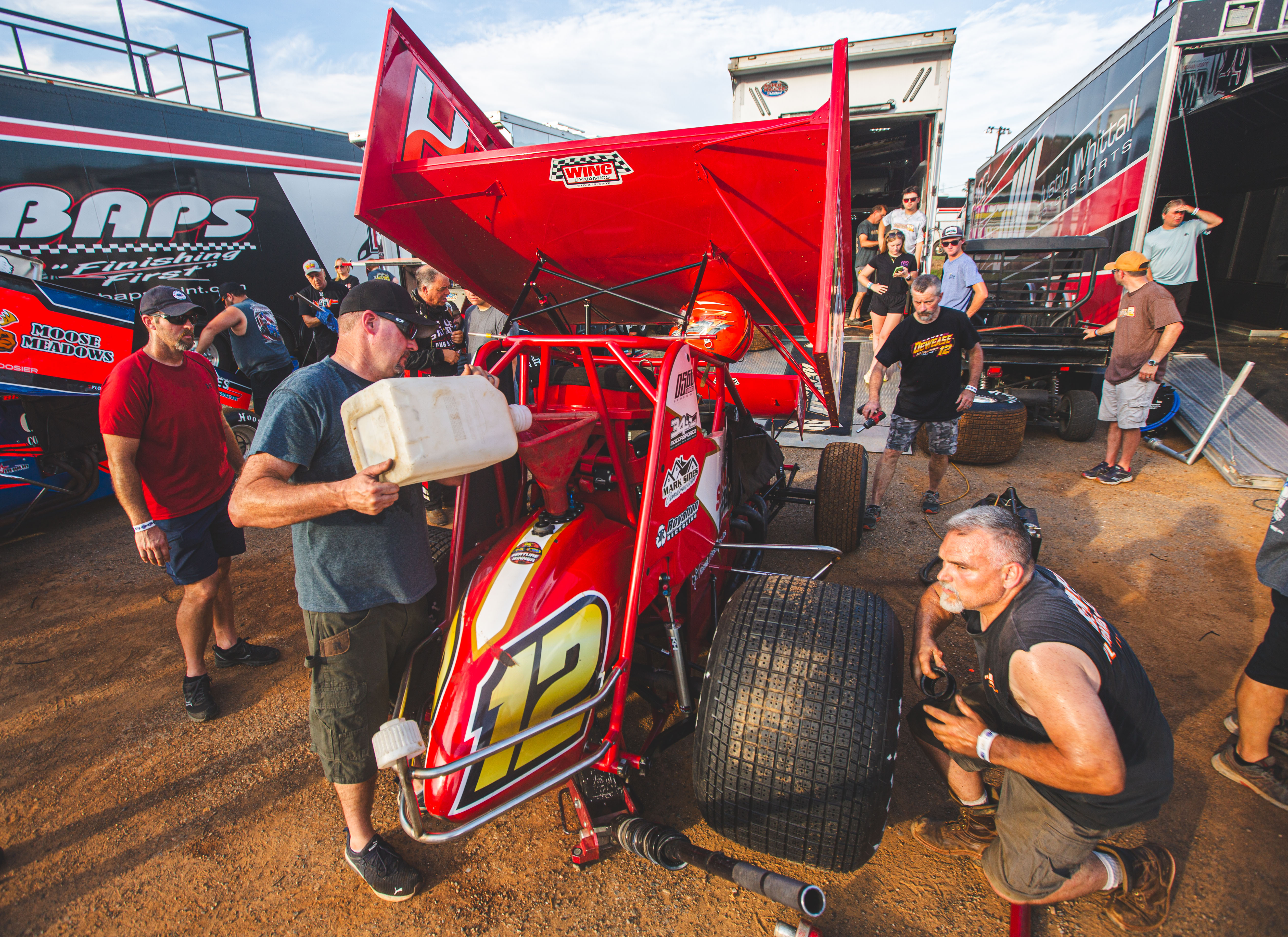 Lawrence Chevrolet 410 Sprint Car Mitch Smith memorial, Williams Grove ...