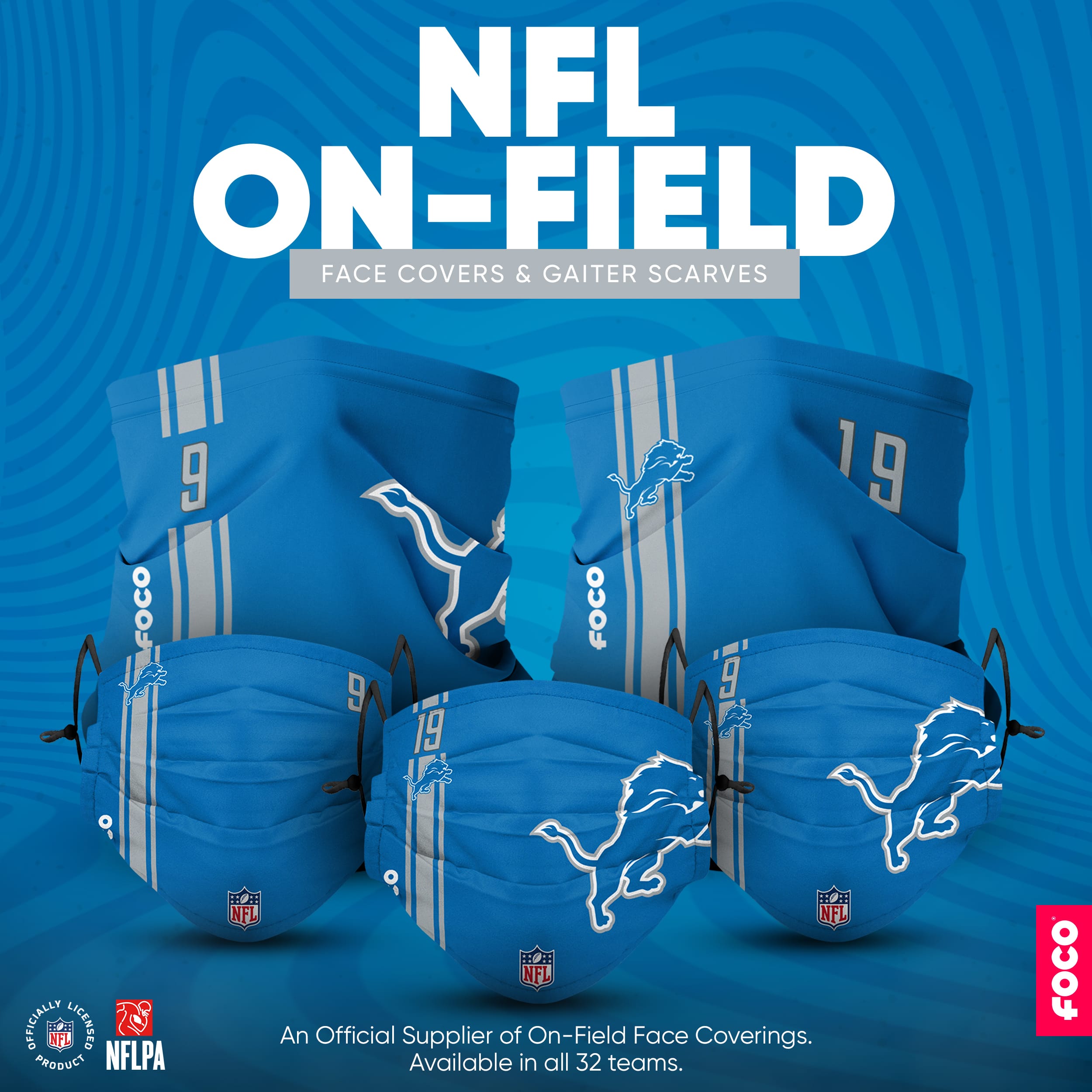 NFL face masks on sale for fans of all 32 teams, including