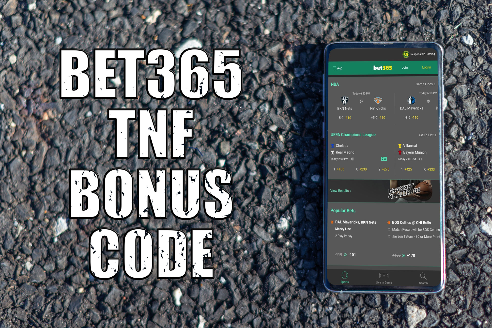 Bet365 bonus code for Thursday Night Football: Bet $1 on Giants-49ers for  $365 bonus 