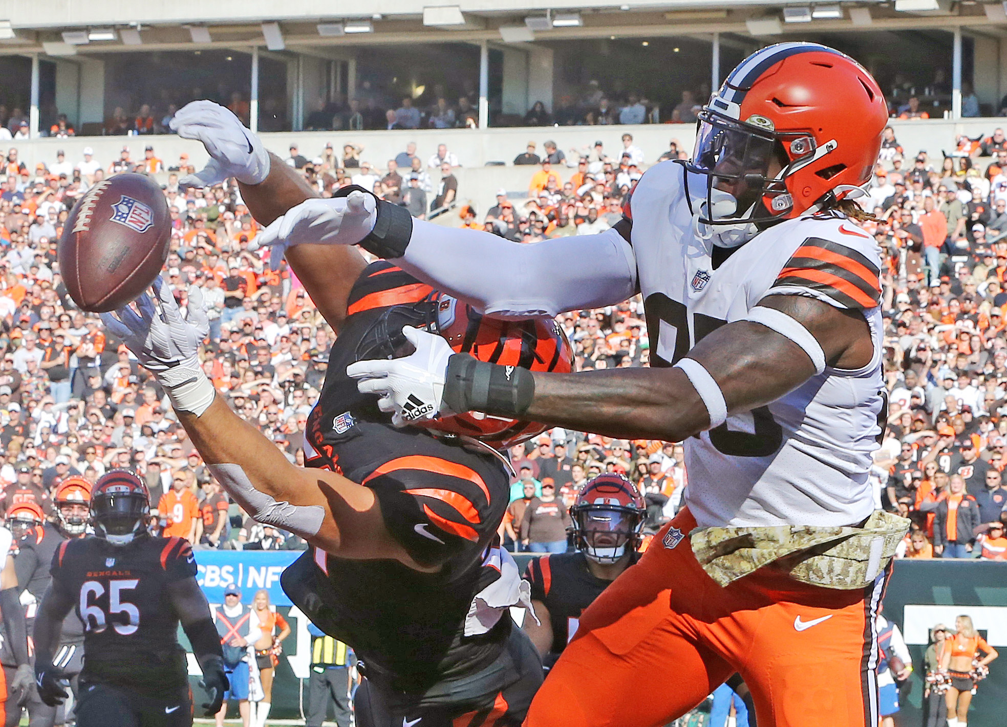 photographers' favorite photos from thrilling Browns win over  Cincinnati Bengals 