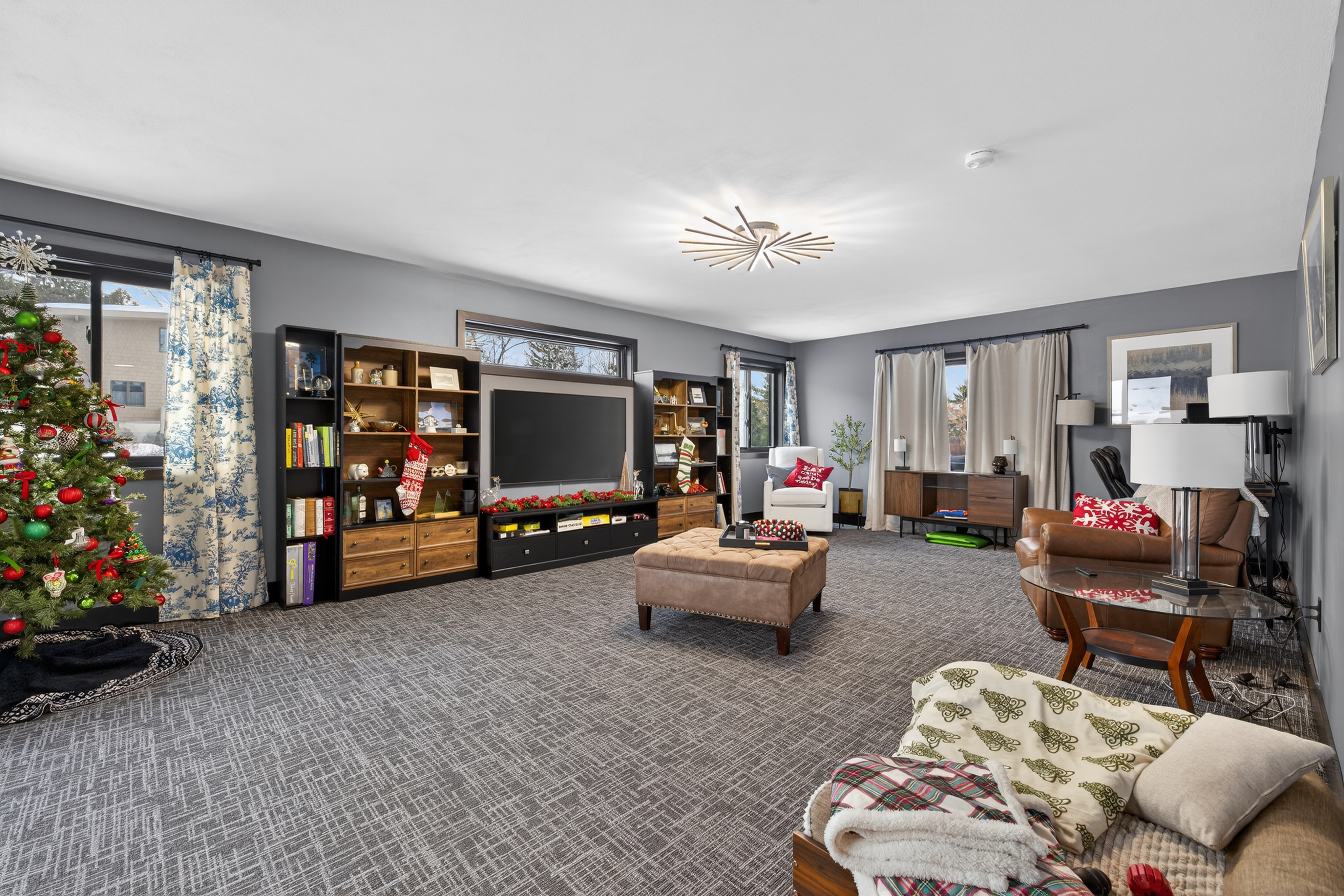 - Christina Cianciosi grew up admiring the house at 101 Alton Street in Syracuse which borders Bellevue Country Club. In 2022, she bought the unique home and gave it an extensive renovation. This living room is the largest free-standing room in the house Courtesy of Kyle Fedrizzi, owner of kfotography315, LLC.