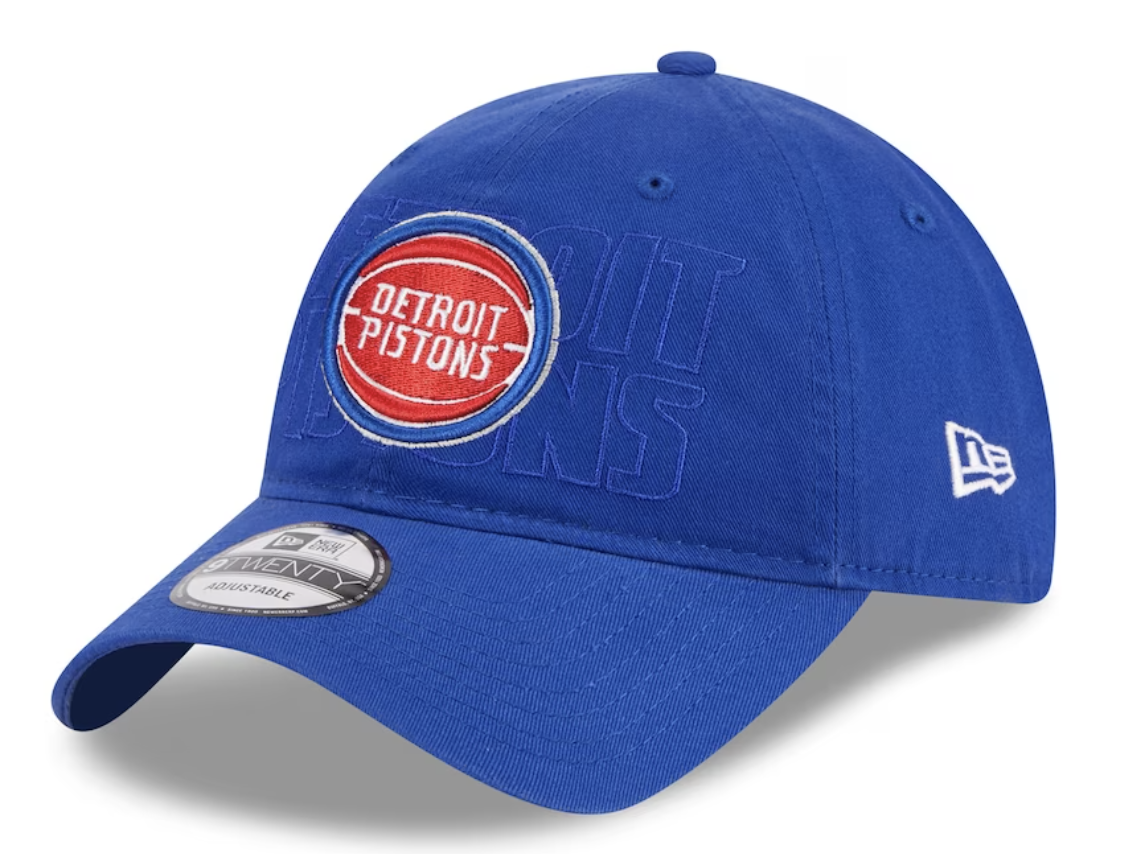 Detroit Pistons STATEMENT SNAPBACK Grey Hat by New Era